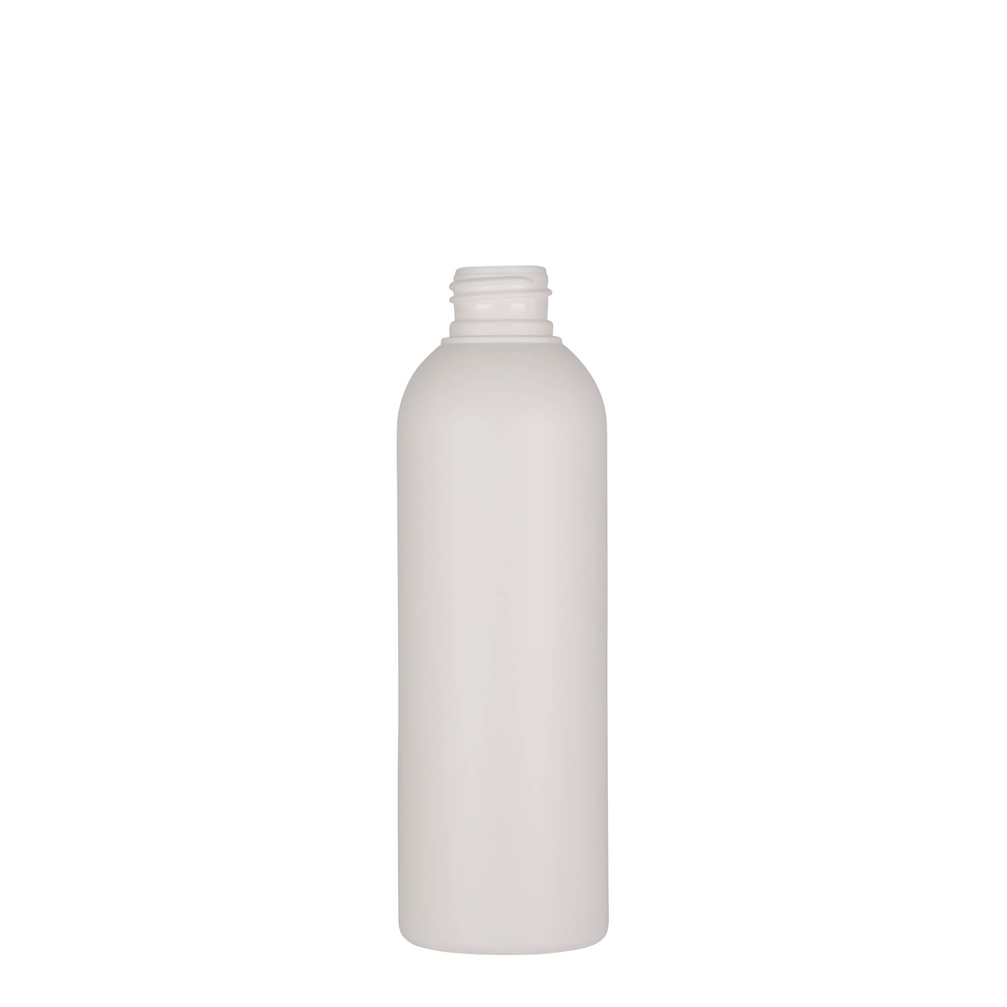 200 ml plastic bottle 'Tuffy', HDPE, white, opening: 24/410 200 ml plastic bottle 'Tuffy', HDPE, white, opening: 24/410