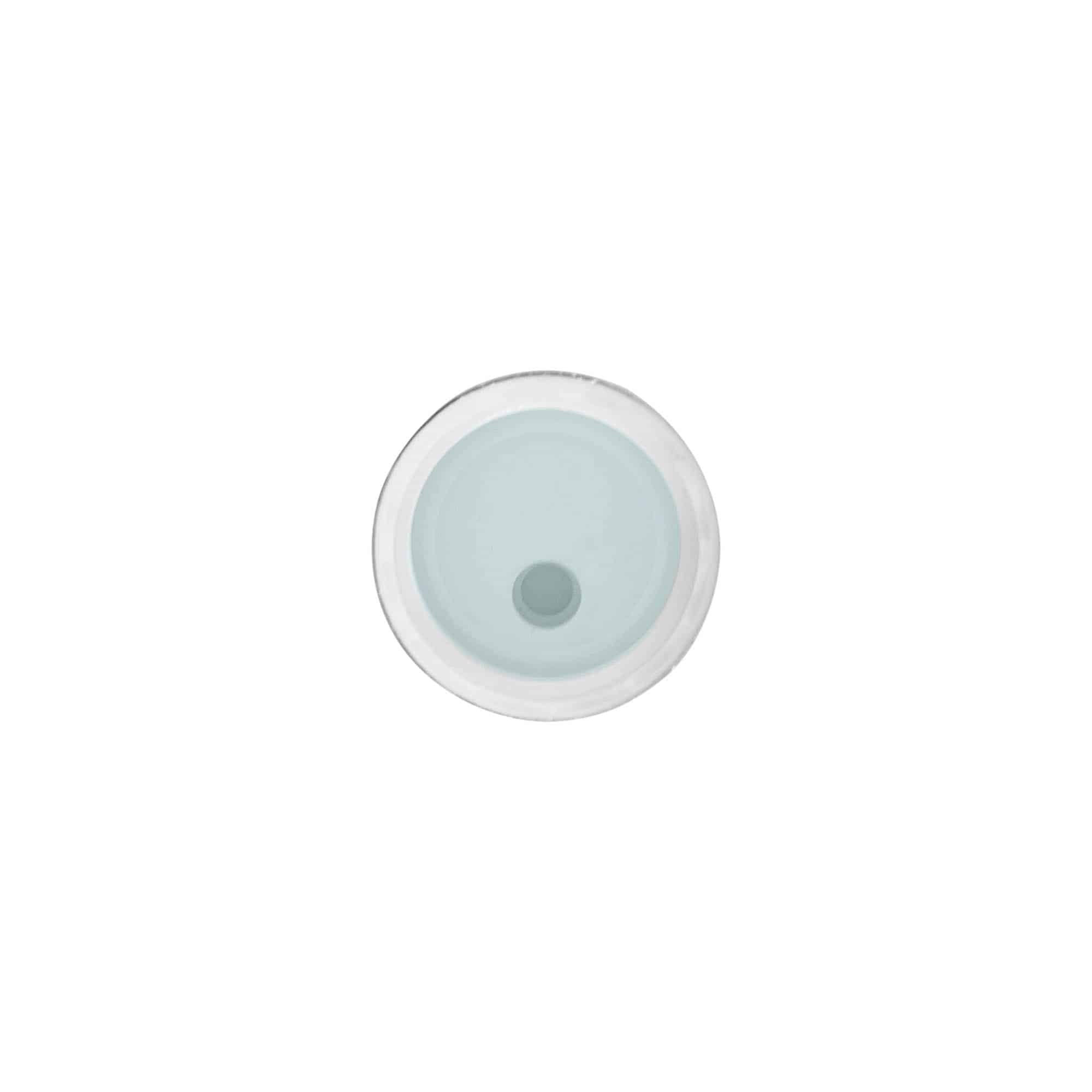 Screw cap Disc Top, PP plastic, silver, for opening: 24/410