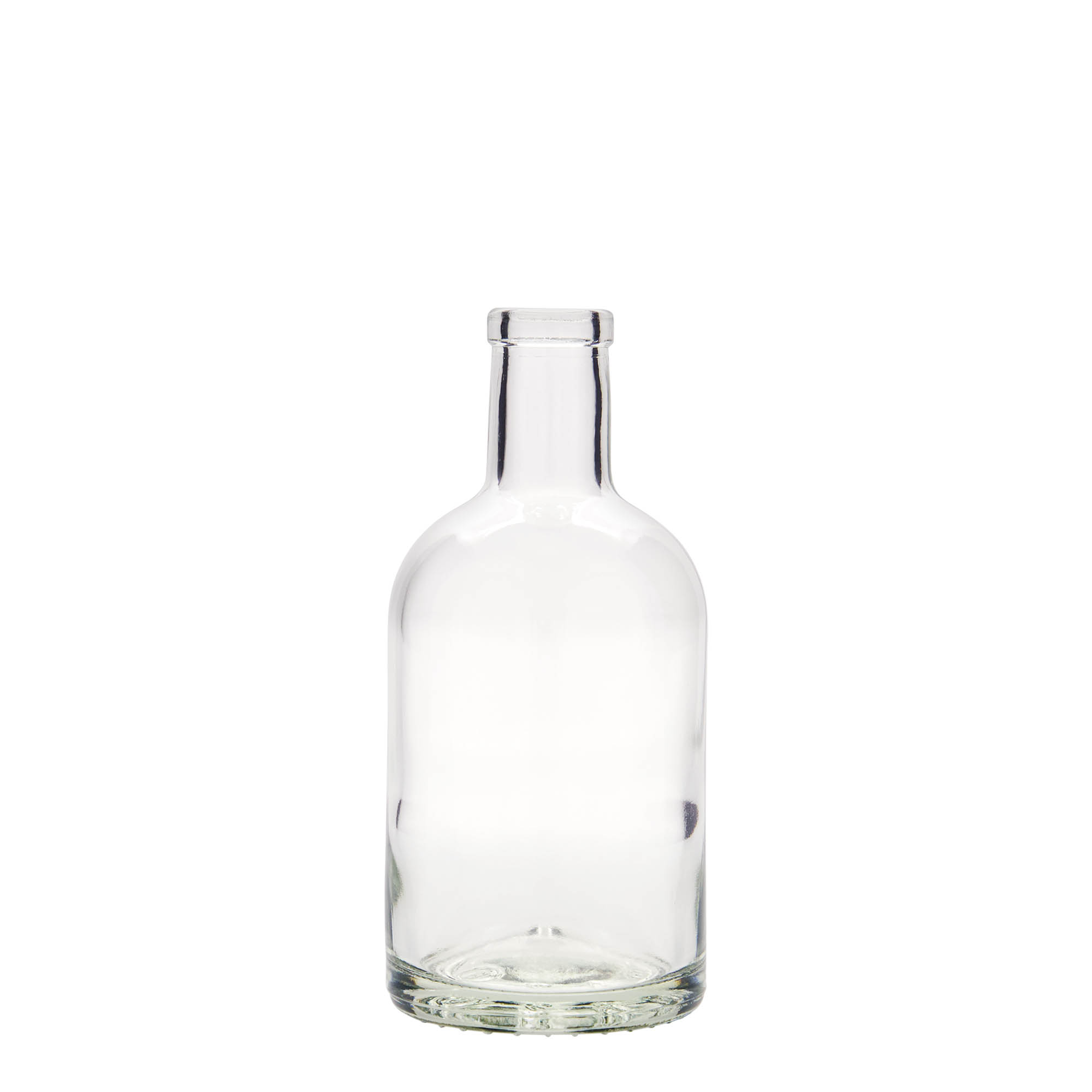 250 ml glass bottle 'First Class', opening: cork 250 ml glass bottle 'First Class', opening: cork