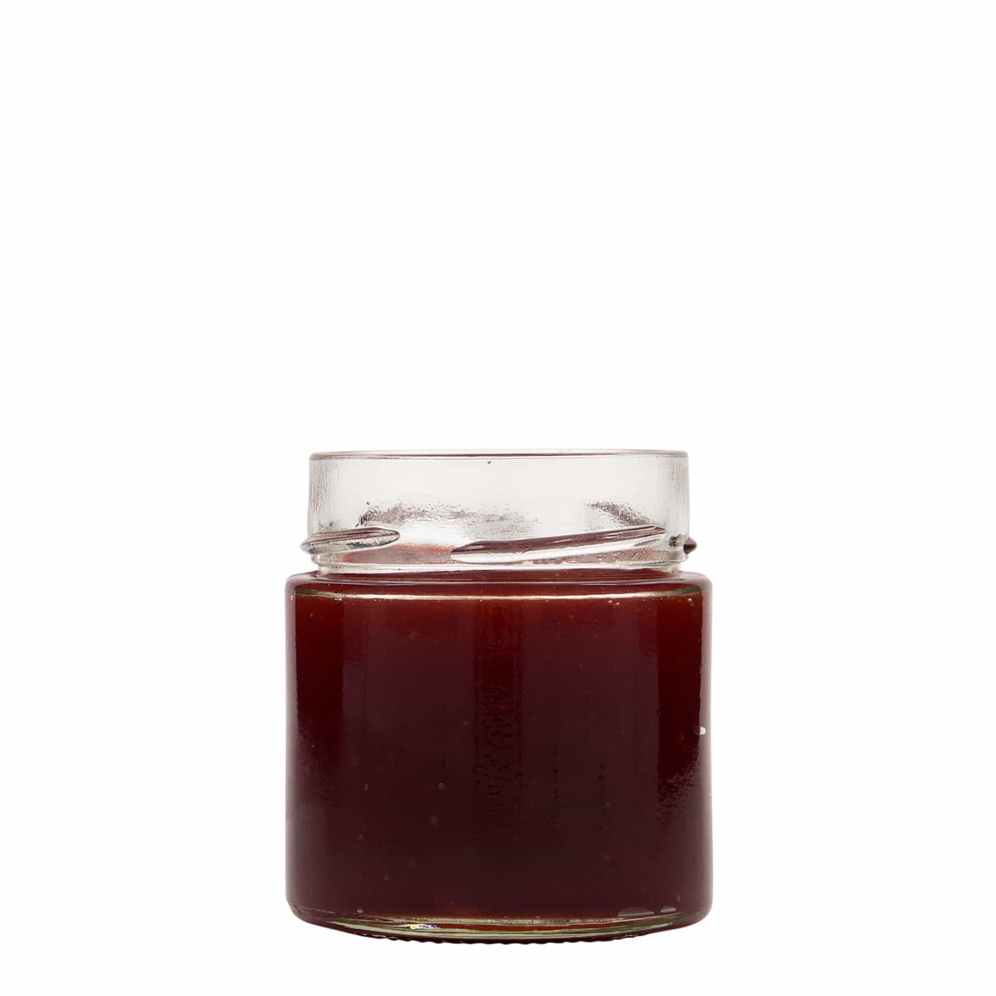 212 ml round jar 'Balu', closure: extra deep twist off (EDTO 70)