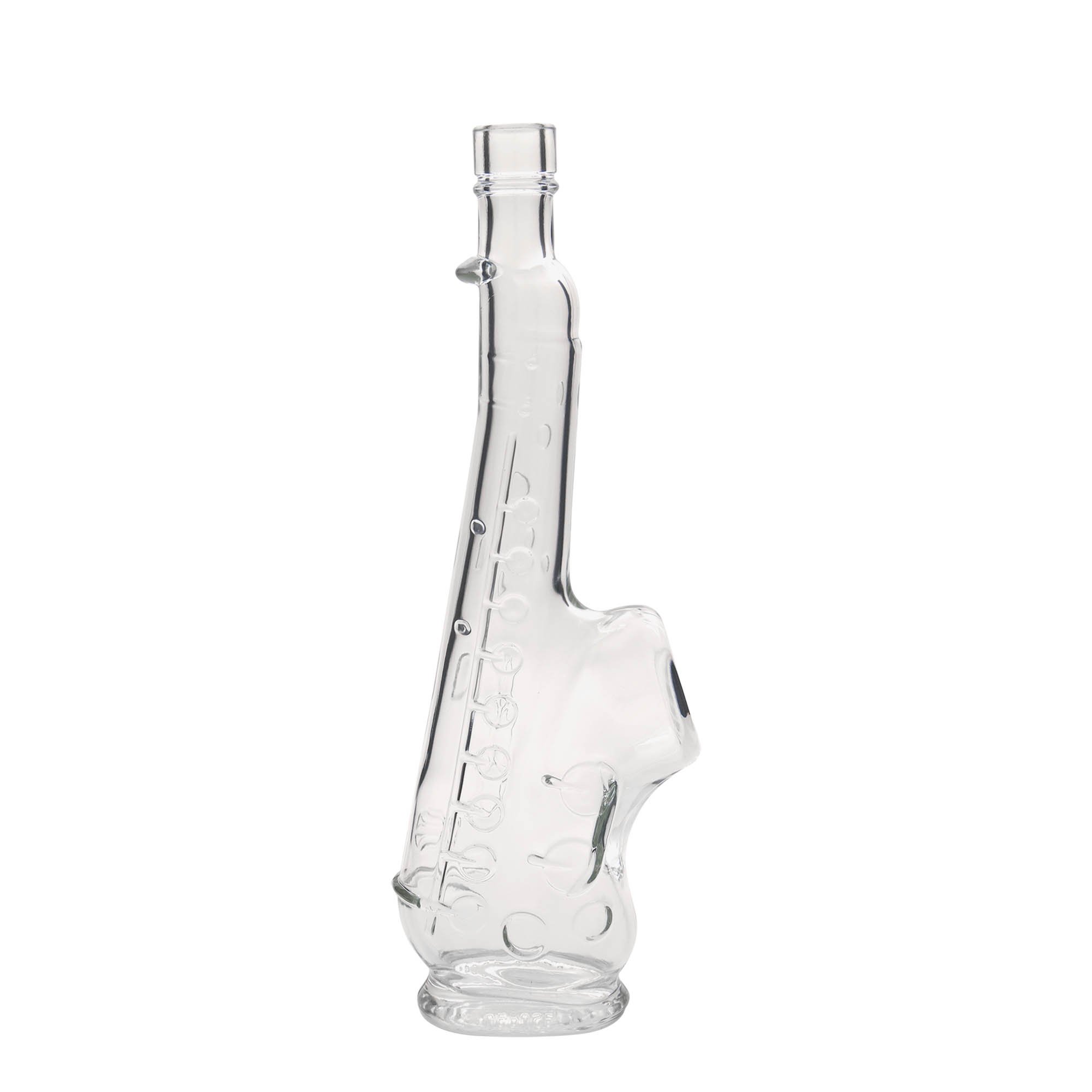 500 ml glass bottle 'Saxophone', opening: cork 500 ml glass bottle 'Saxophone', opening: cork