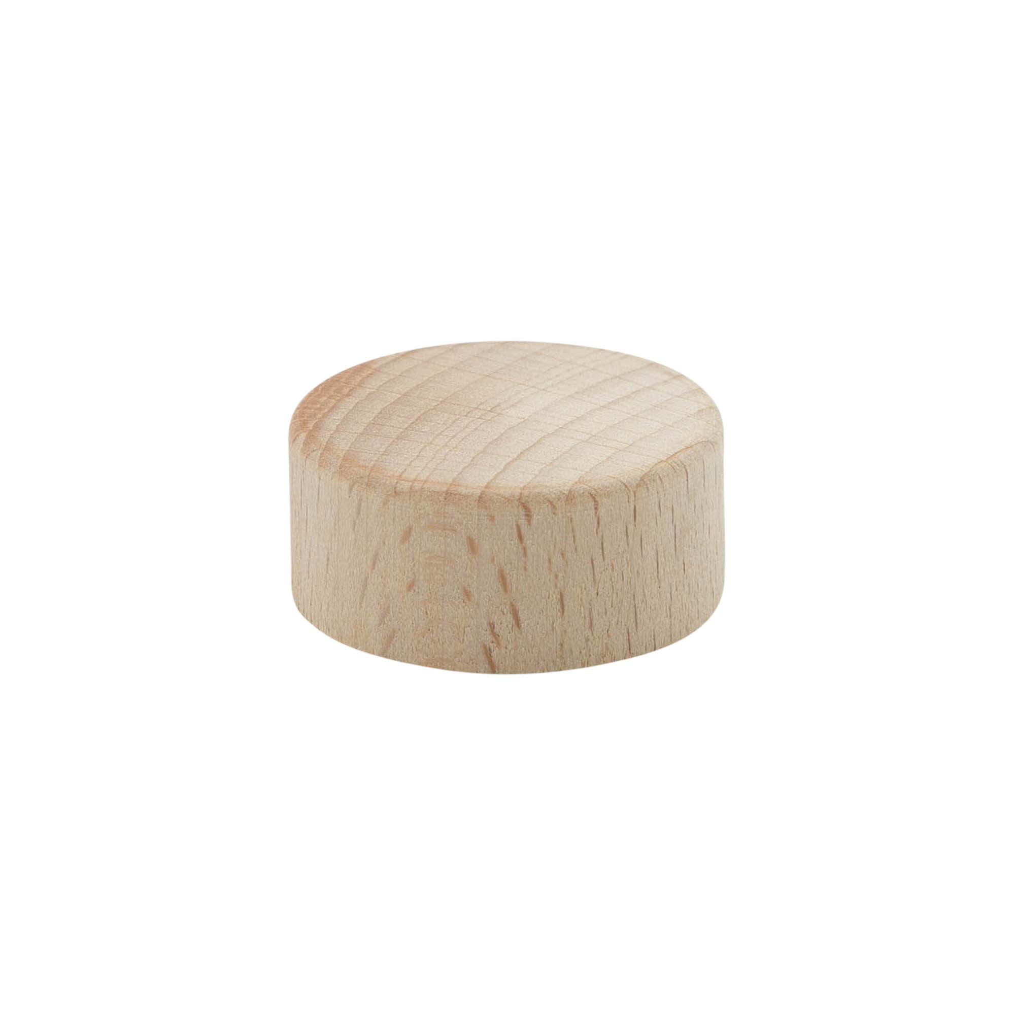 Screw cap, wood, beige, for opening: GPI 33/400 Screw cap, wood, beige, for opening: GPI 33/400