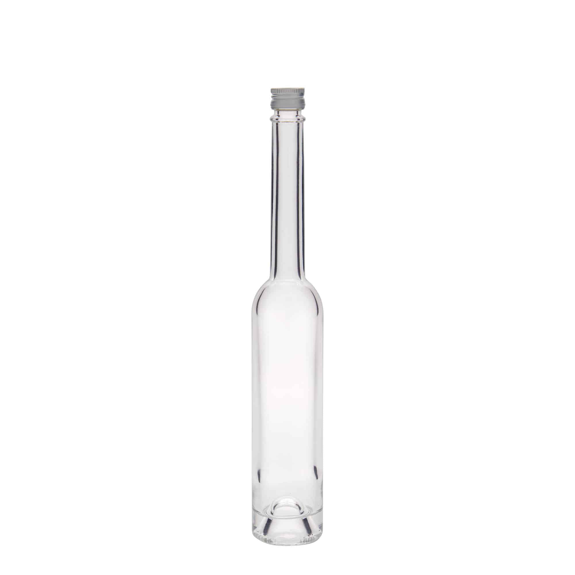 100 ml glass bottle 'Platina', opening: PP 18