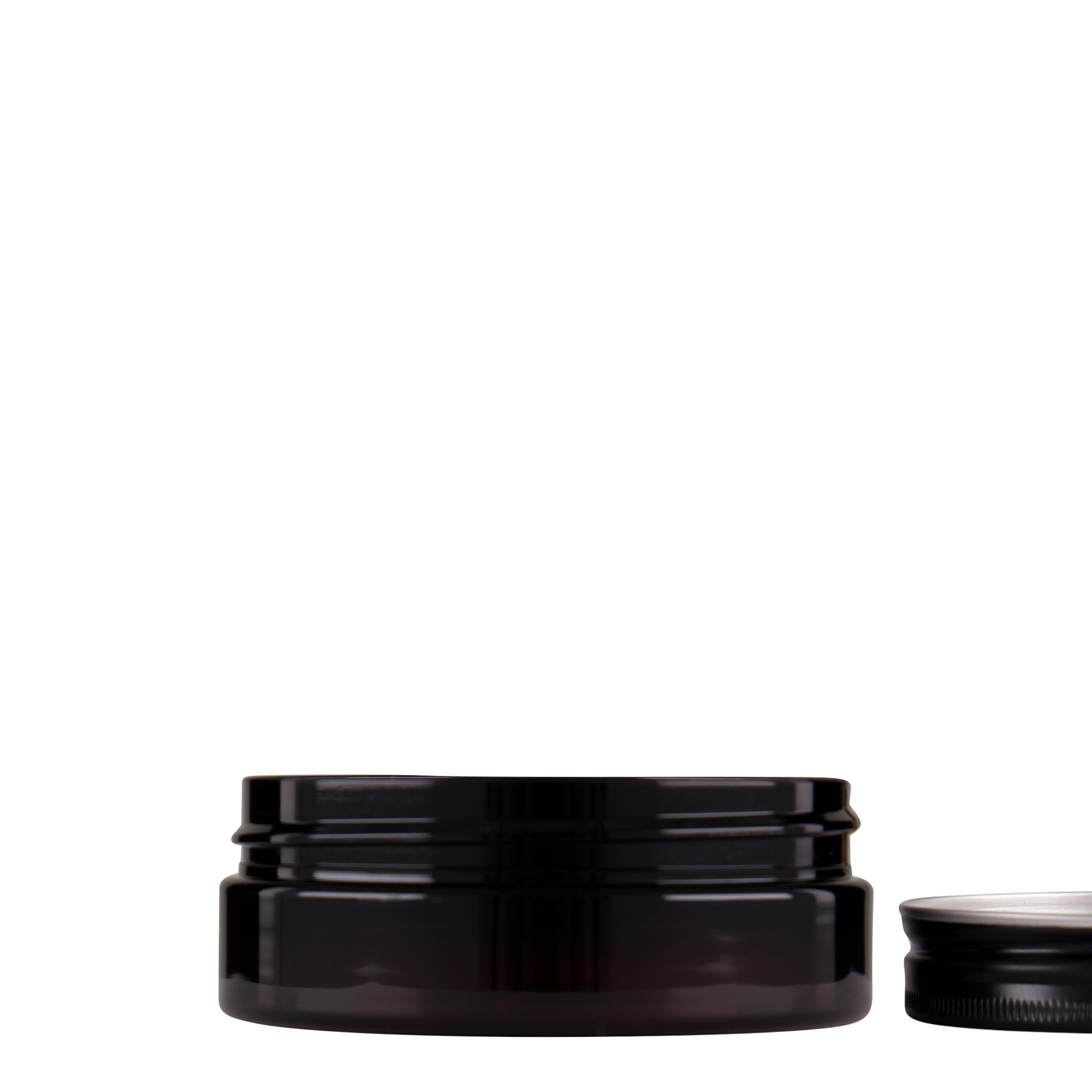 50 ml PET jar 'Isabella', brown, opening: 70/400