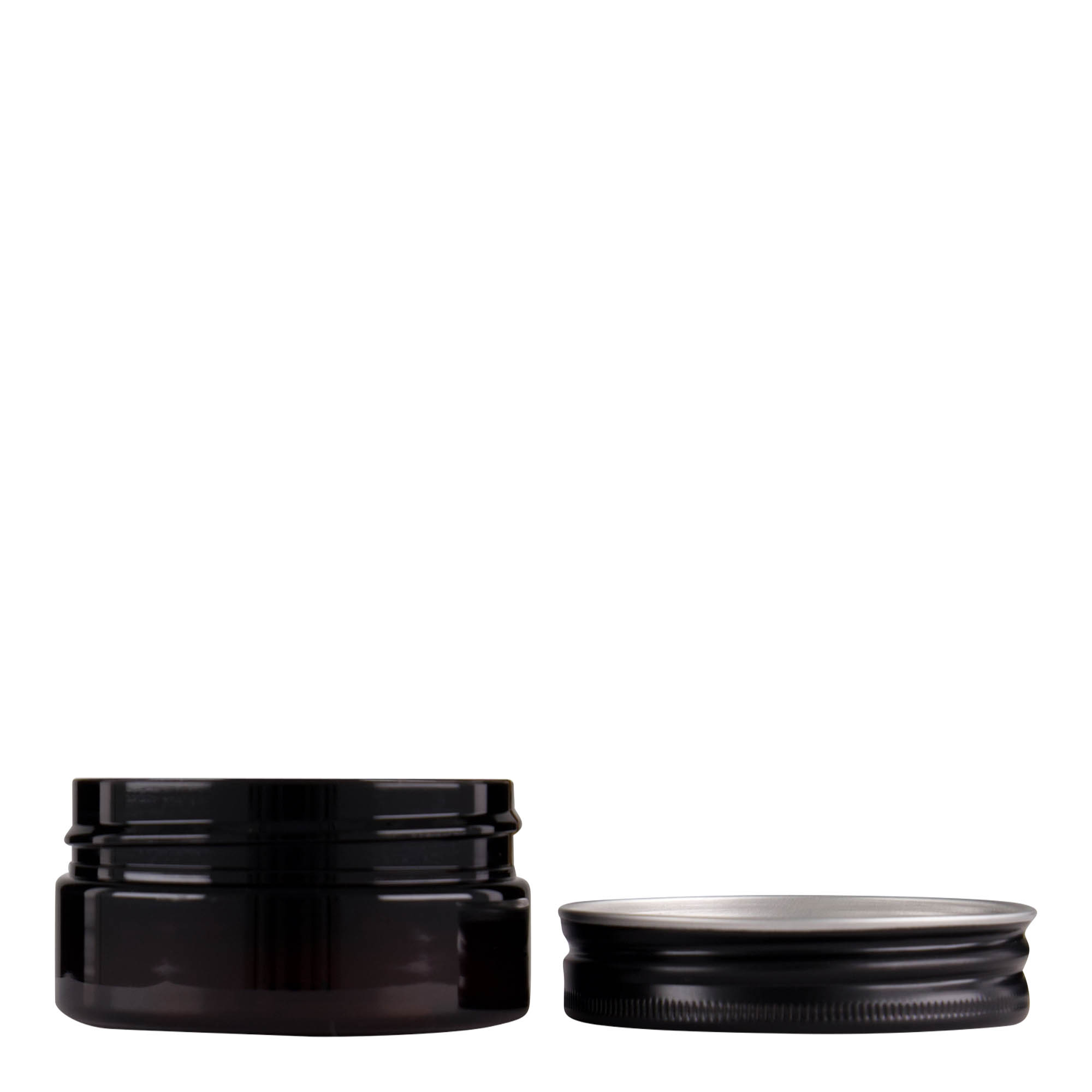 50 ml PET jar 'Isabella', brown, opening: 70/400 50 ml PET jar 'Isabella', brown, opening: 70/400