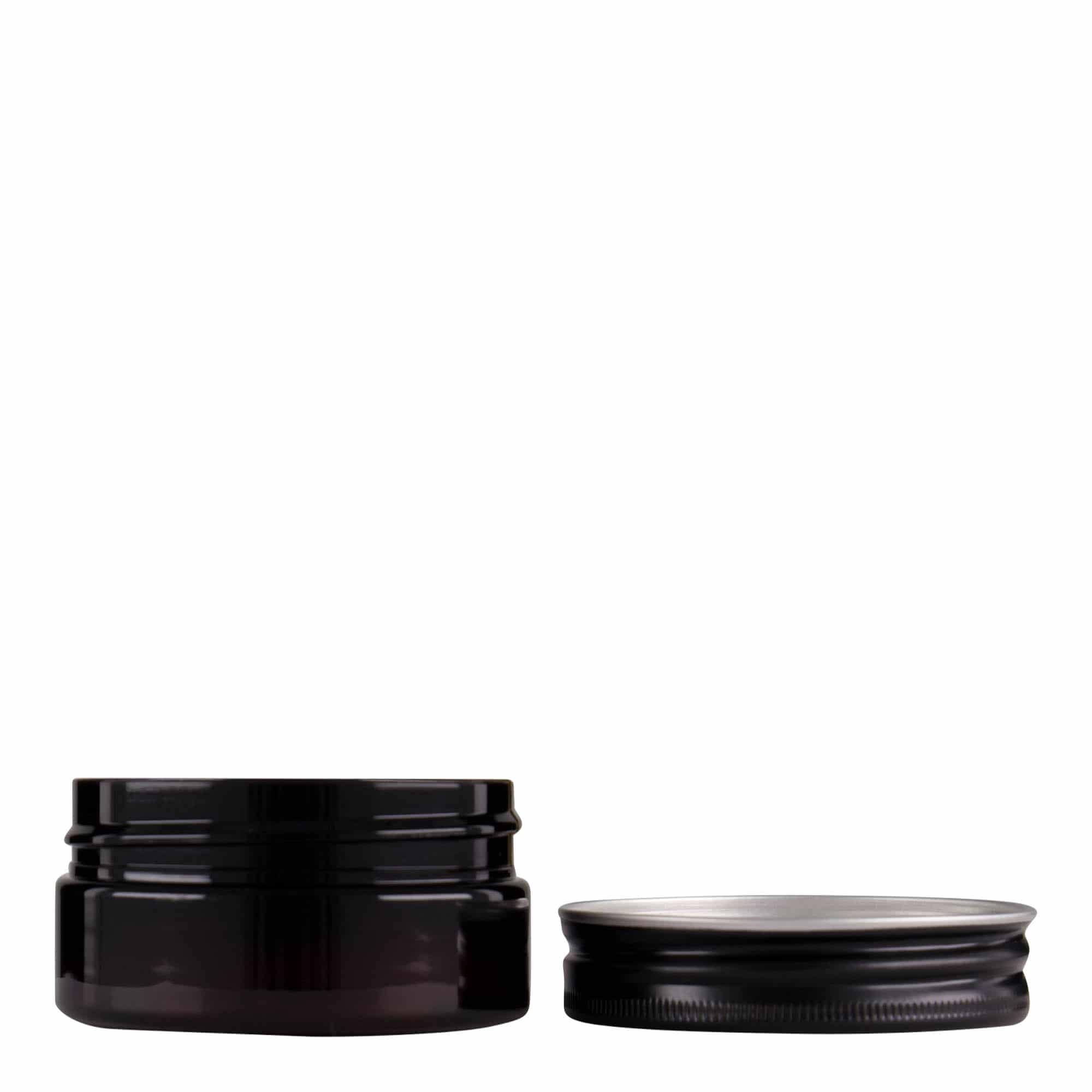 50 ml PET jar ‘Isabella’, brown, opening: 70/400