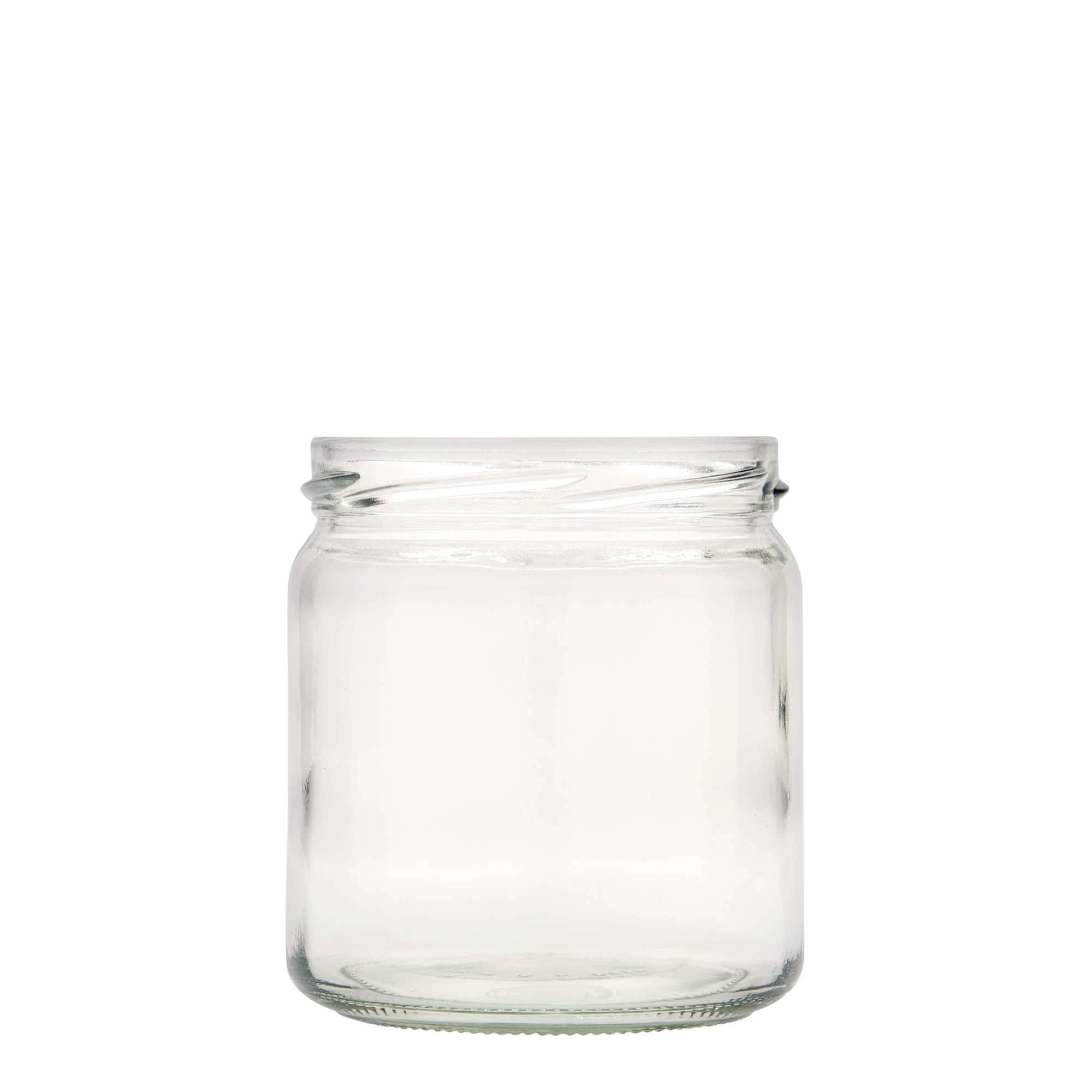 408 ml round jar, opening: twist-off (TO 82)