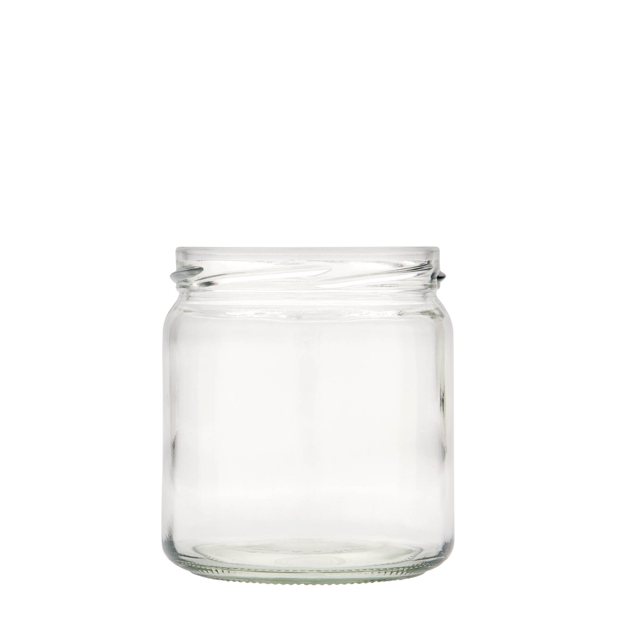 408 ml round jar, opening: Twist-off (TO 82)