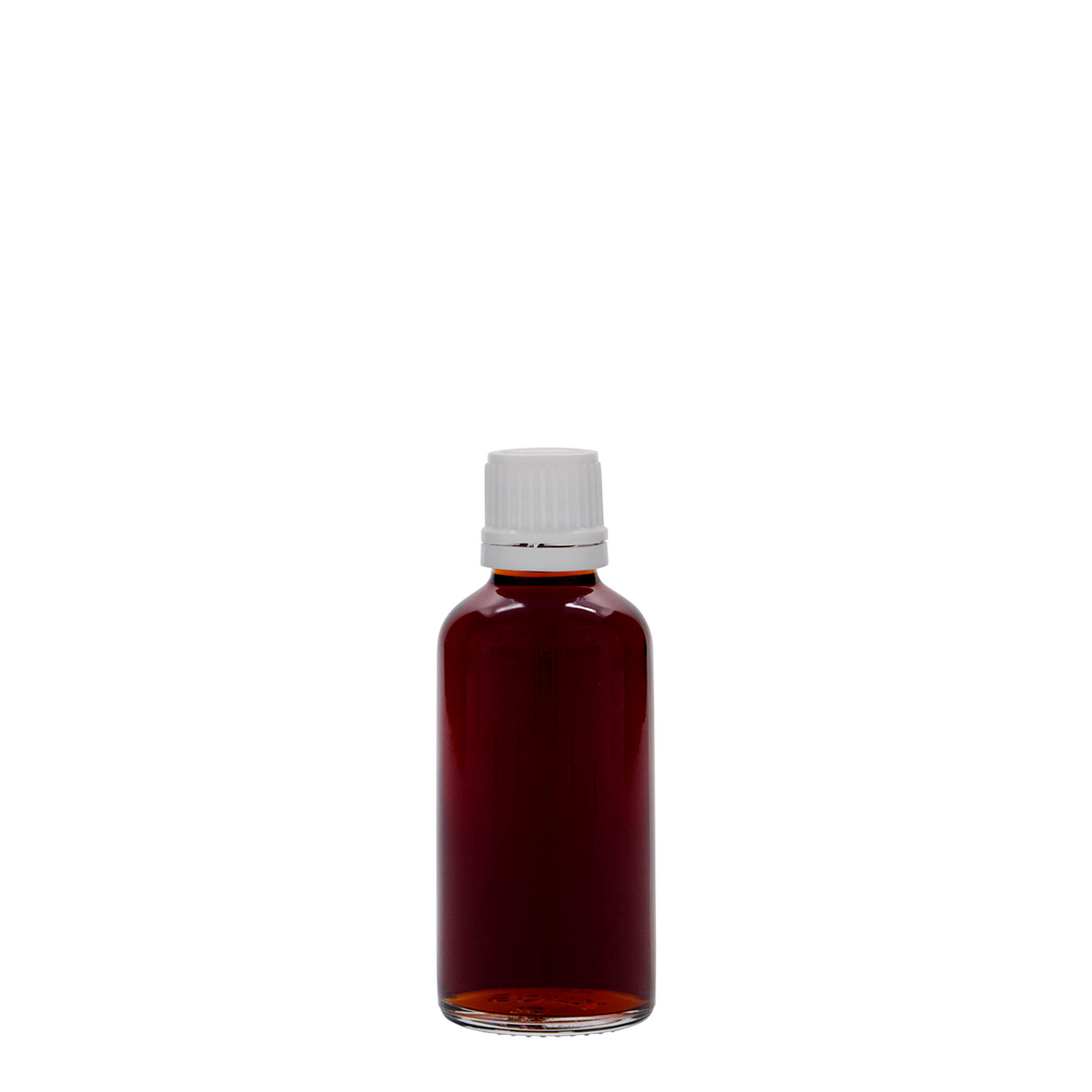 50 ml medical bottle, glass, opening: DIN 18 50 ml medical bottle, glass, opening: DIN 18
