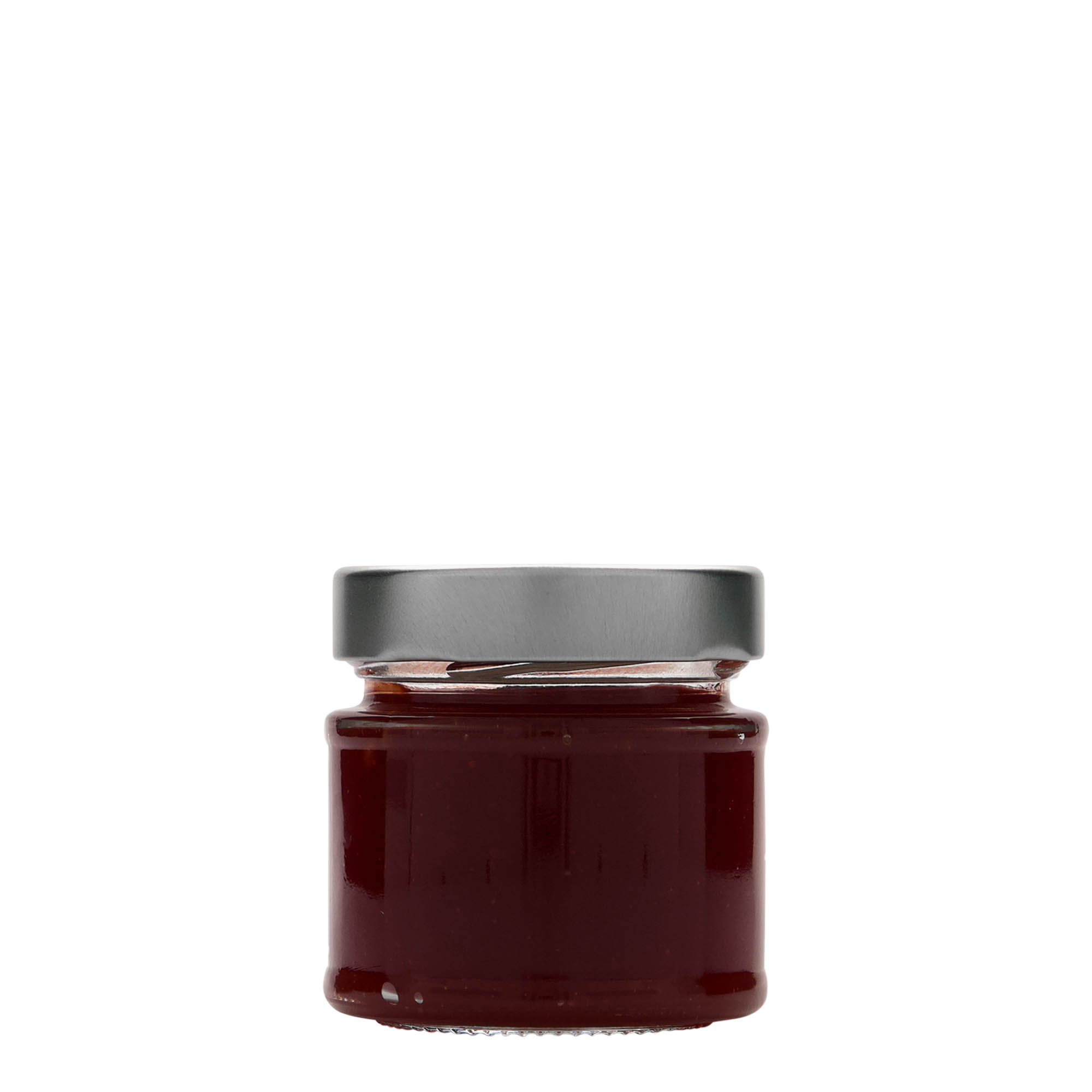 156 ml round glass ‘Enjoy’, opening: Deep-Twist-off (DTO 63)