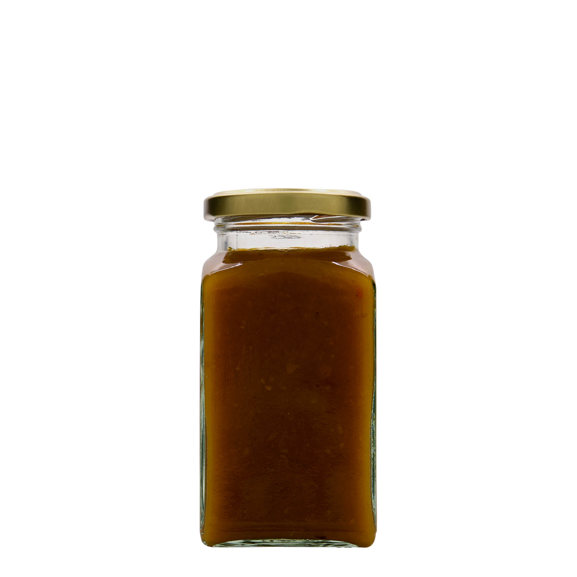 312 ml square glass, opening: Twist-off (TO 58) 312 ml square glass, opening: Twist-off (TO 58)