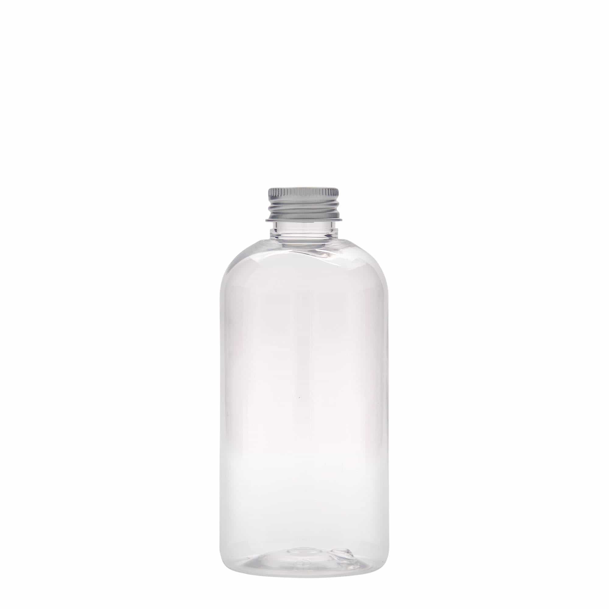250 ml PET bottle 'Boston', plastic, closure: GPI 24/410