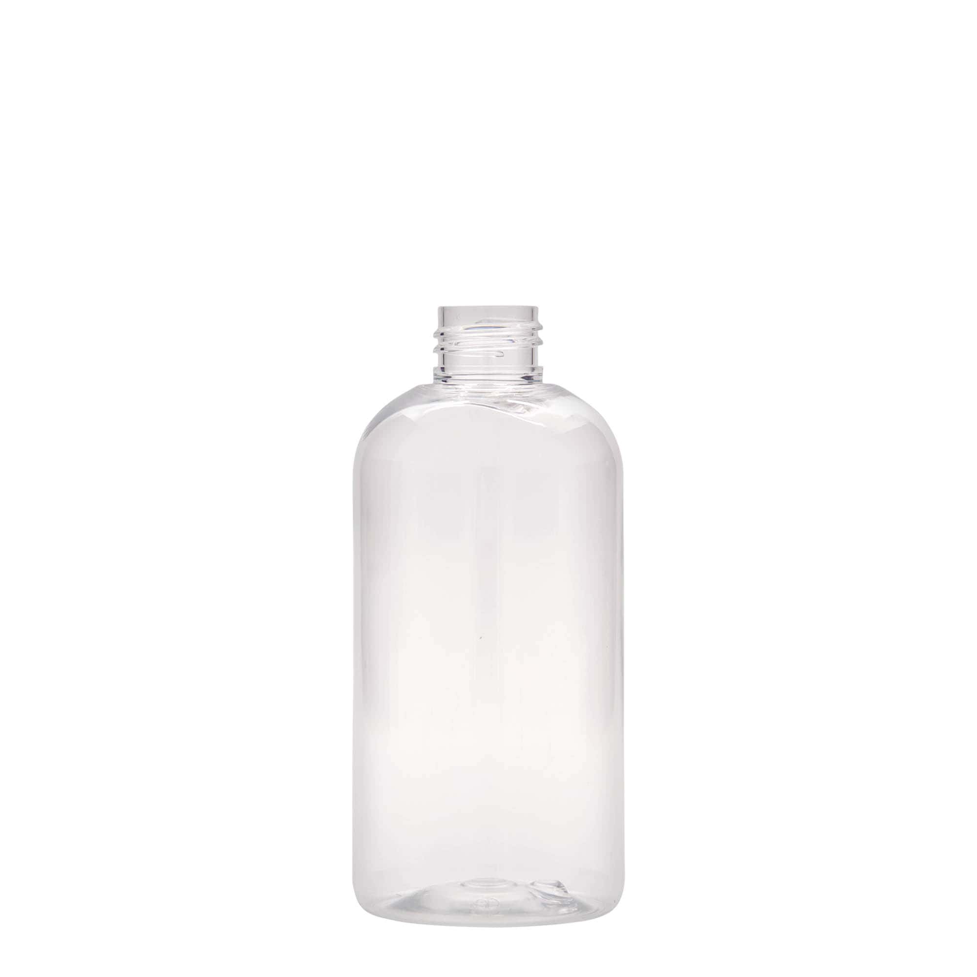 250 ml PET bottle ‘Boston’, plastic, opening: 24/410