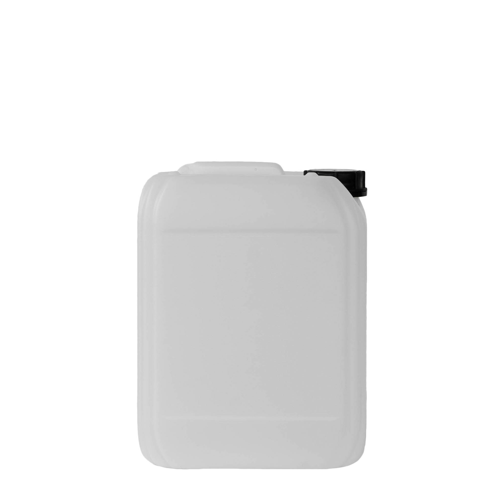 10 l canister, rectangular, HDPE plastic, natural, opening: ND 55