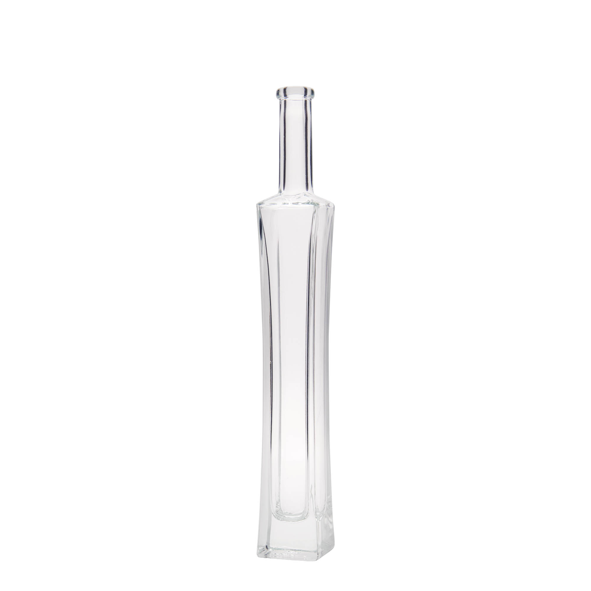100 ml glass bottle ‘Koko’, square, opening: cork