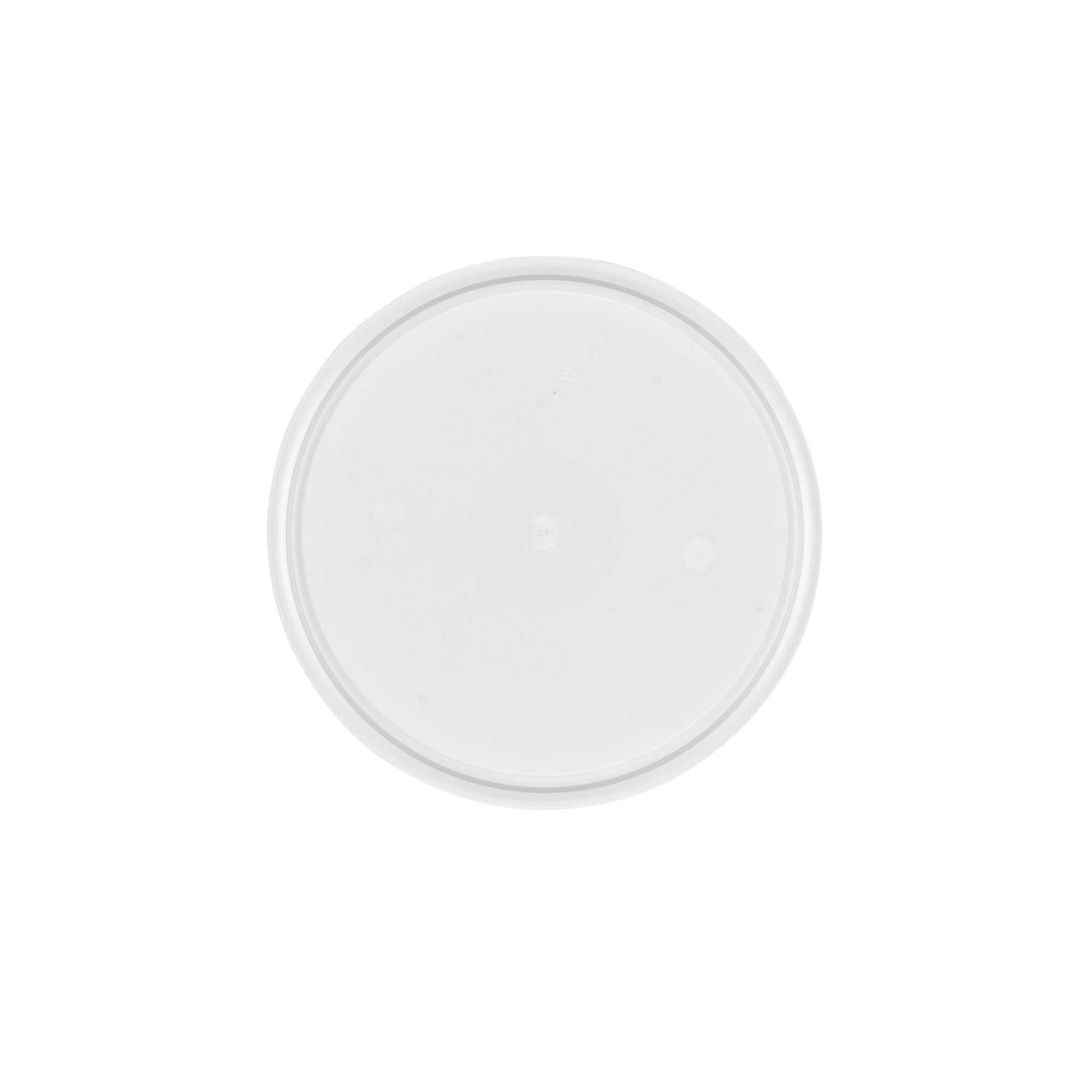 Lid for 0.6 l bucket, PP plastic, white Lid for 0.6 l bucket, PP plastic, white