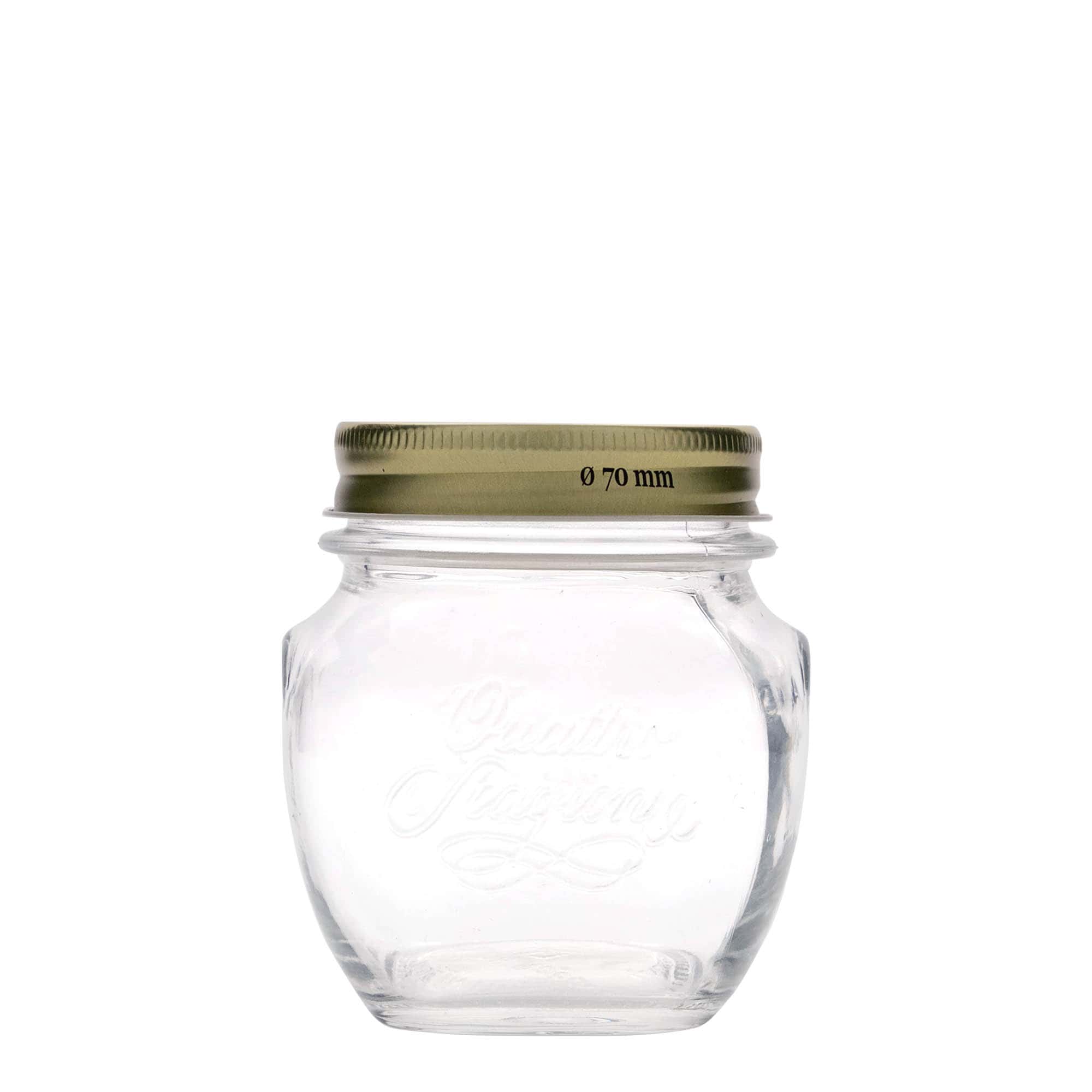 300 ml decorative jar 'Quattro Stagioni', opening: screw cap