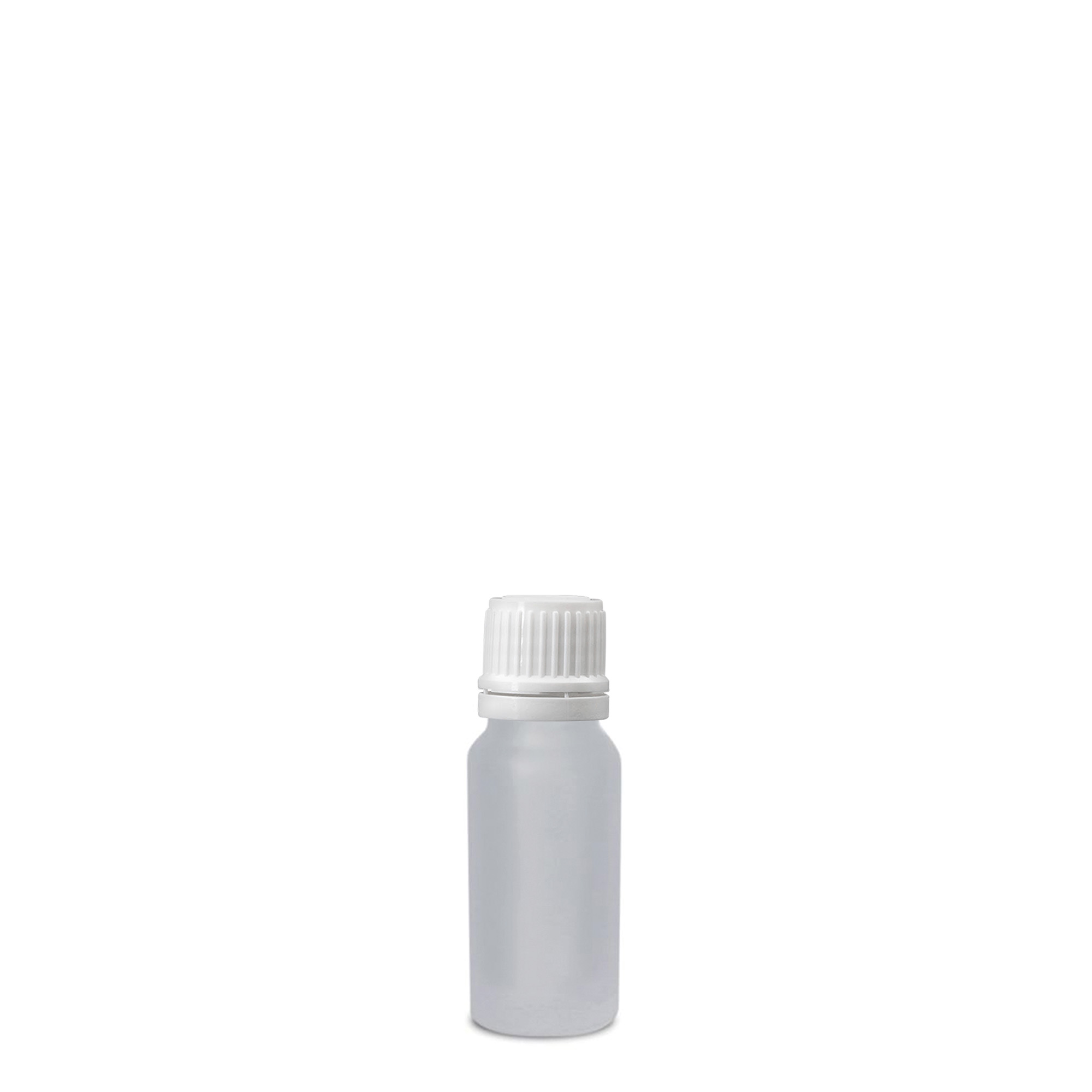 10 ml medicine bottle, glass, frosted, opening: DIN 18