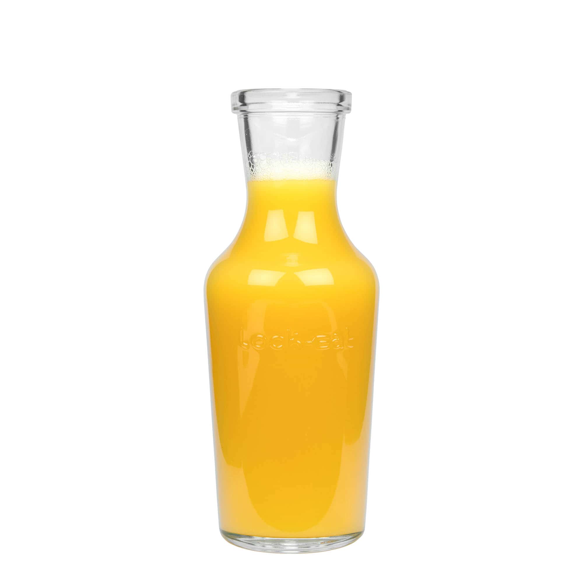 1,000 ml glass carafe 'Lock-Eat', mouth: wire bail closure 1,000 ml glass carafe 'Lock-Eat', mouth: wire bail closure