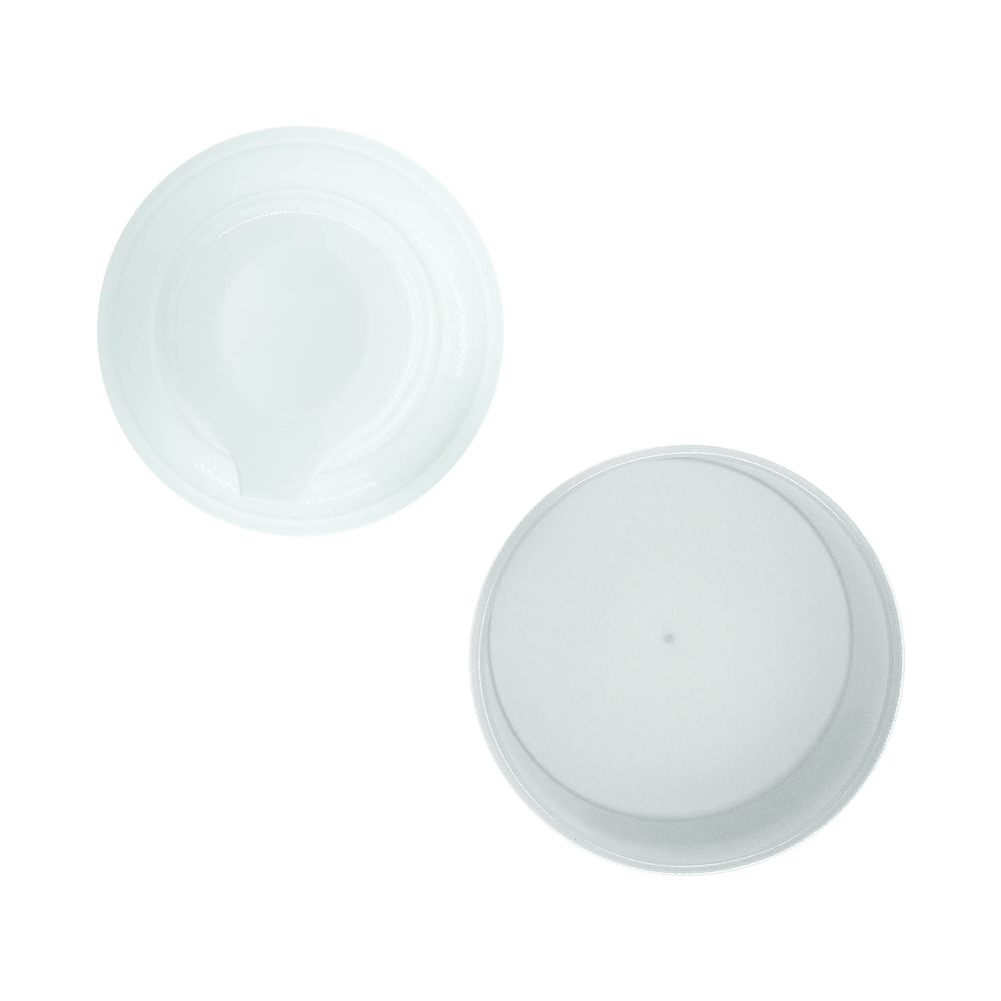 Airless Dispenser Pump Head 'Mezzo', PP Plastic, Silver