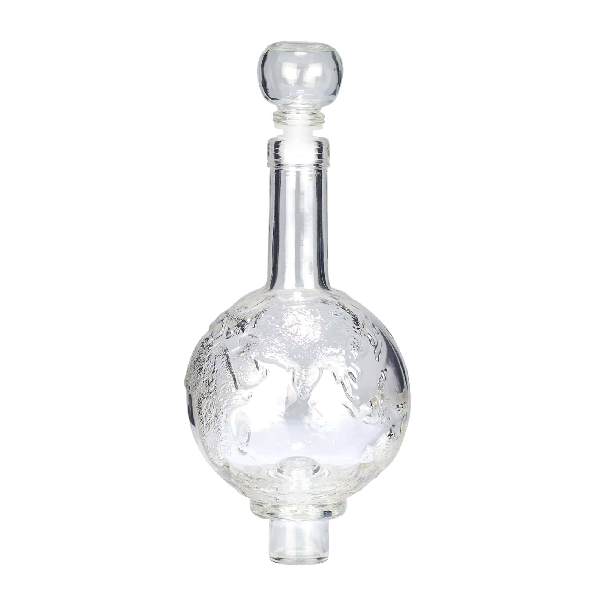 500 ml glass bottle 'Globus', opening: cork