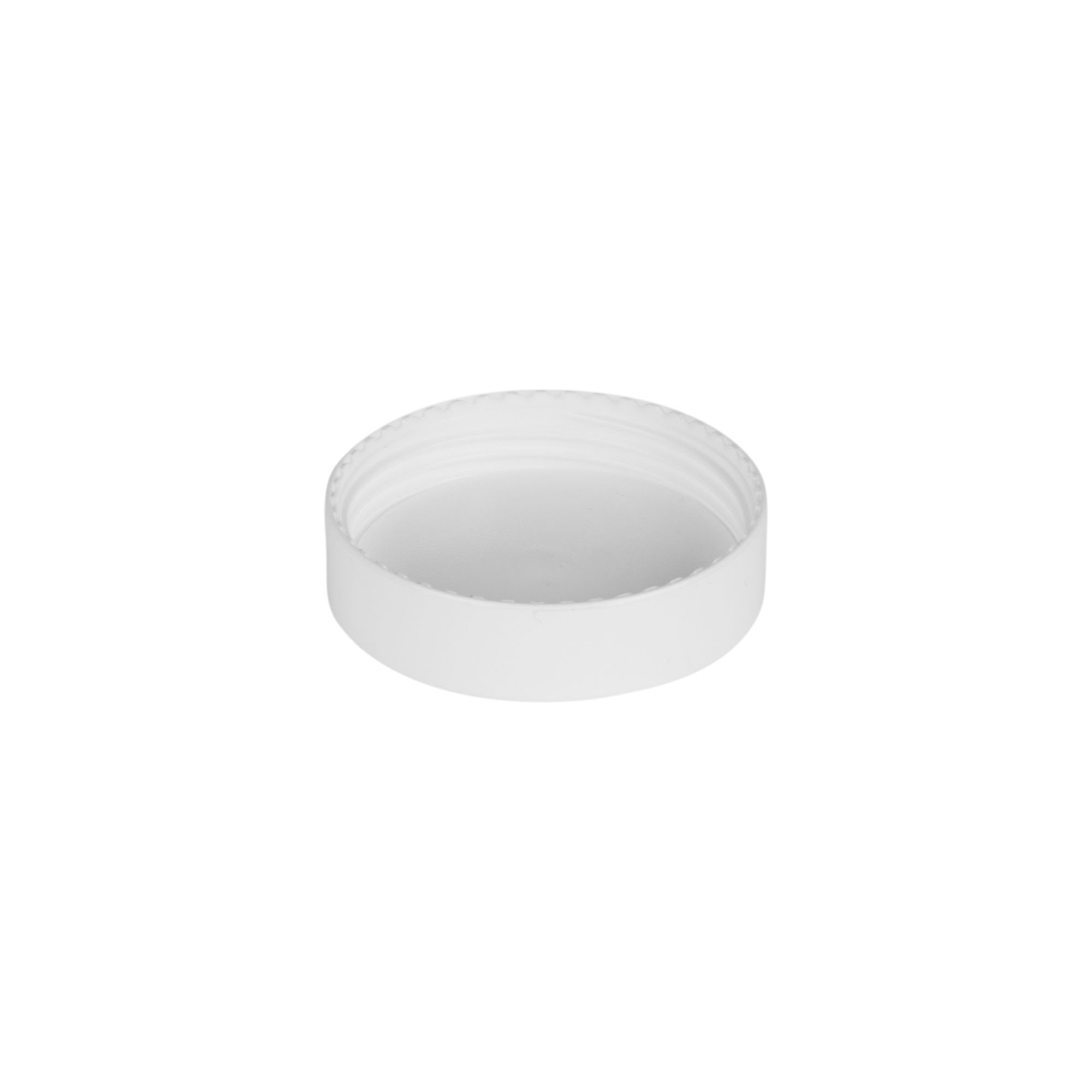 Screw cap for 10 ml 'Antonella', PP plastic, white Screw cap for 10 ml 'Antonella', PP plastic, white