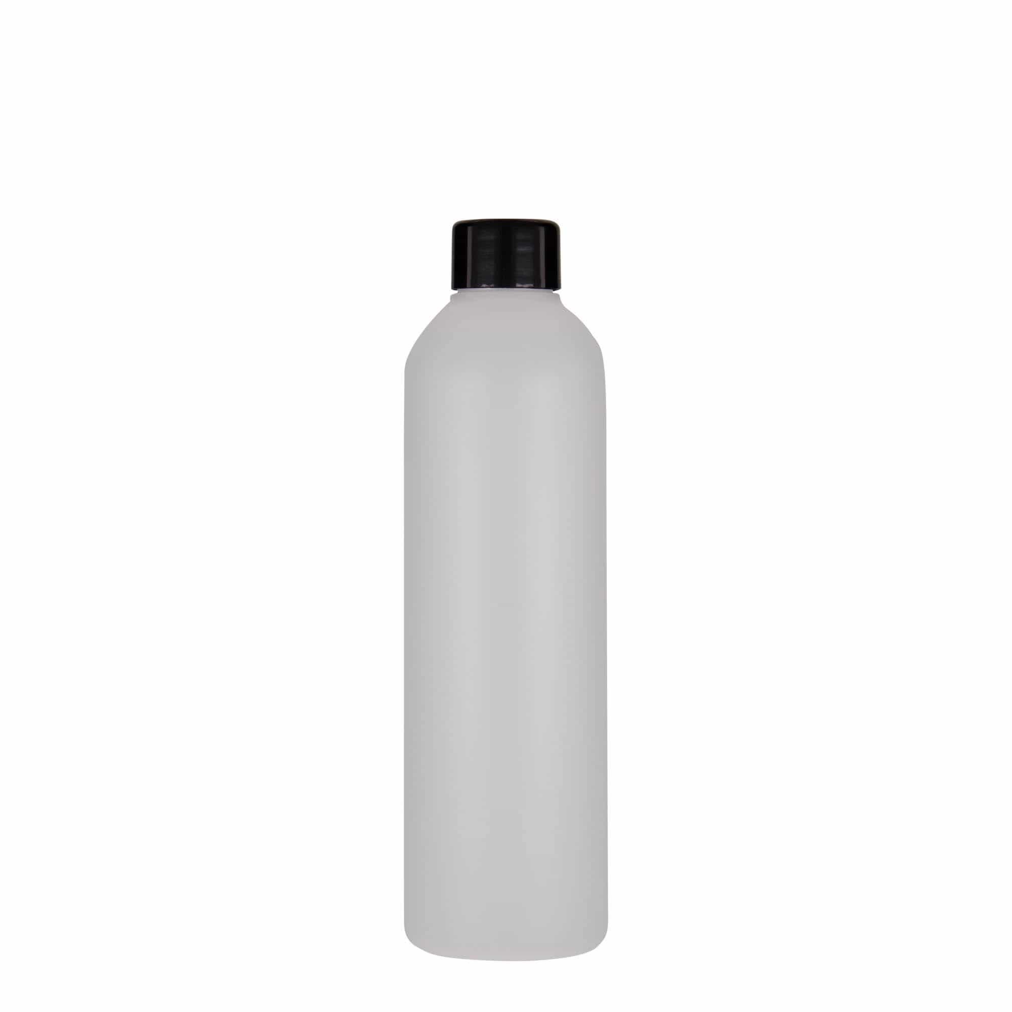 250 ml plastic bottle 'Tuffy', HDPE, natural, closure: GPI 24/410