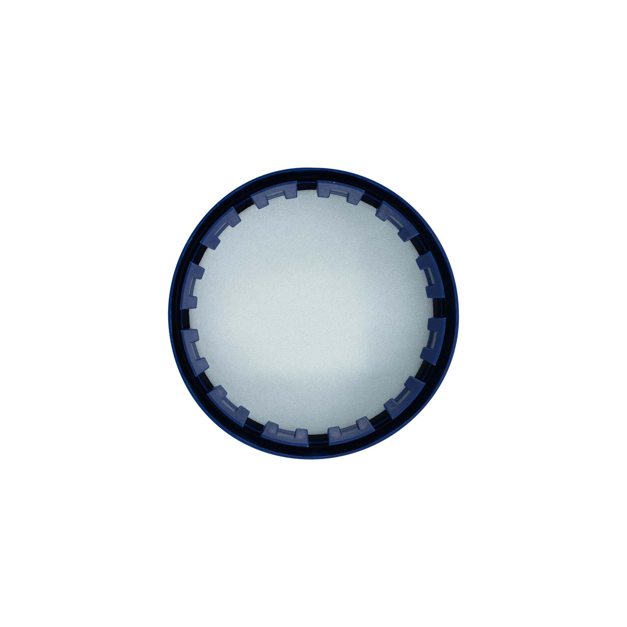 Slip lid for standard ceramic pot, HDPE plastic, blue Slip lid for standard ceramic pot, HDPE plastic, blue