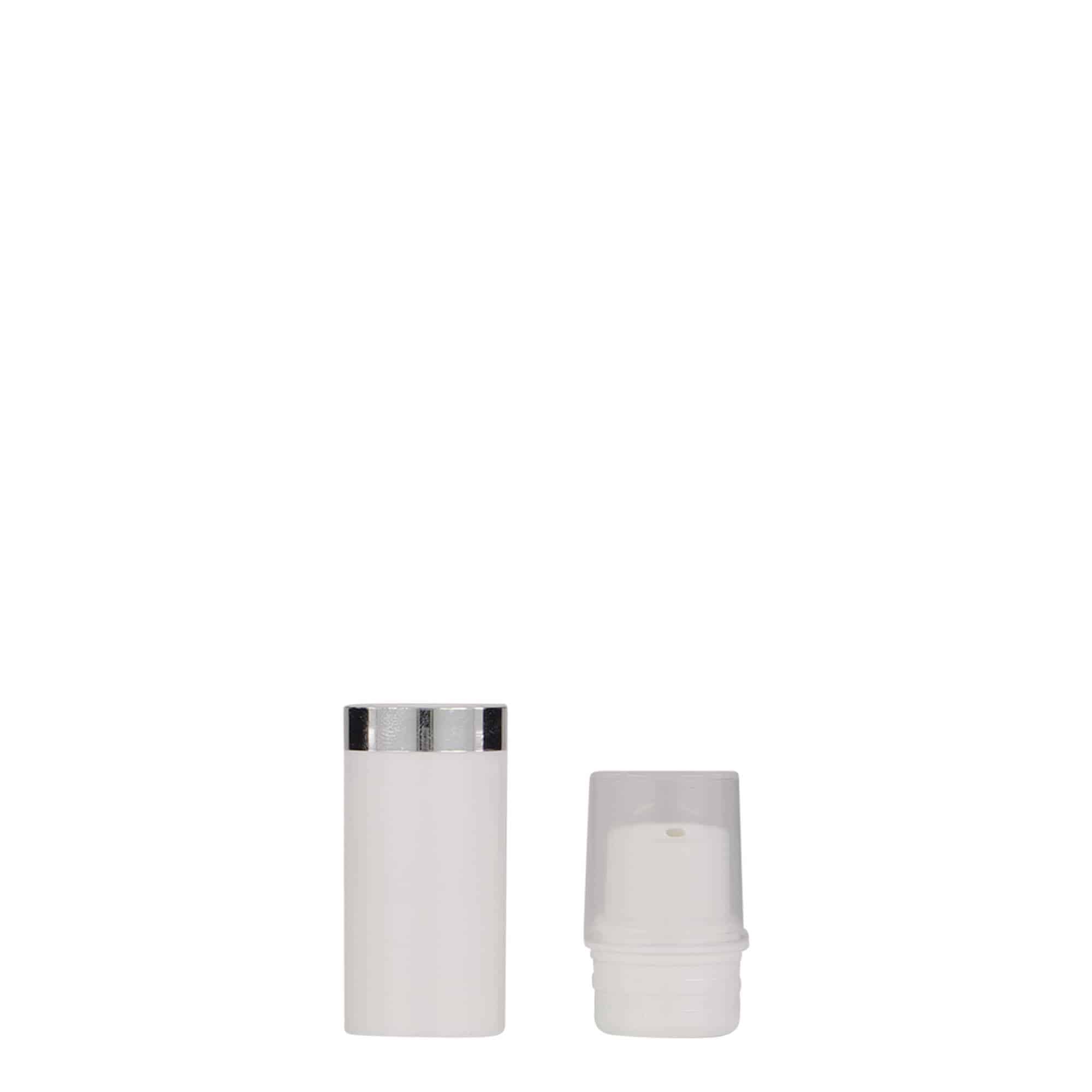 5 ml Airless dispenser 'Nano', PP plastic, white 5 ml Airless dispenser 'Nano', PP plastic, white