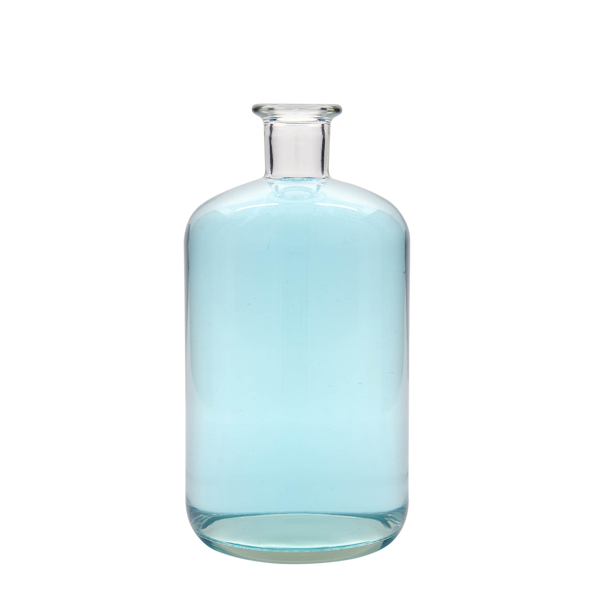 1,500 ml glass bottle apothecary, opening: cork