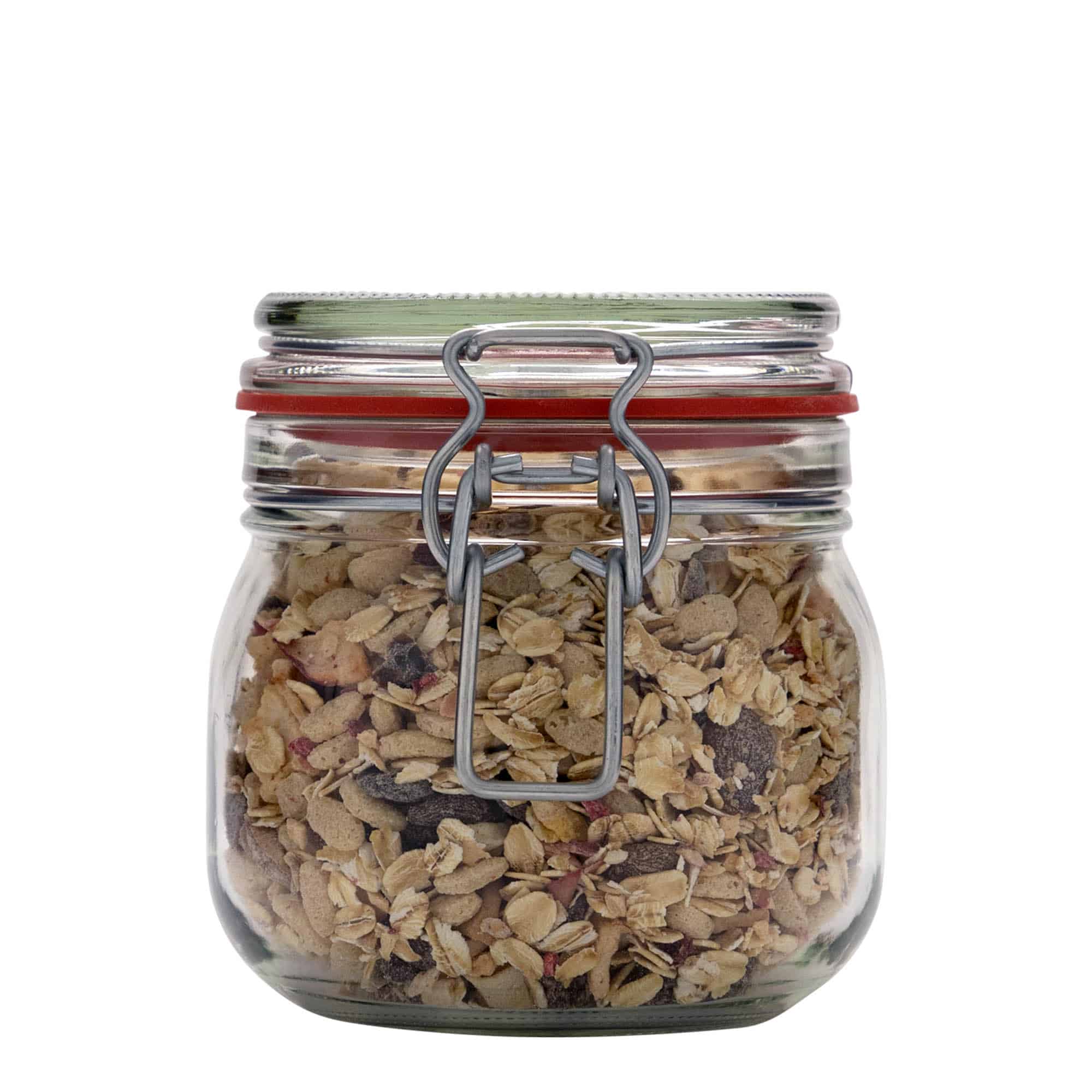 634 ml bulbous wire bail jar, opening: wire bail closure