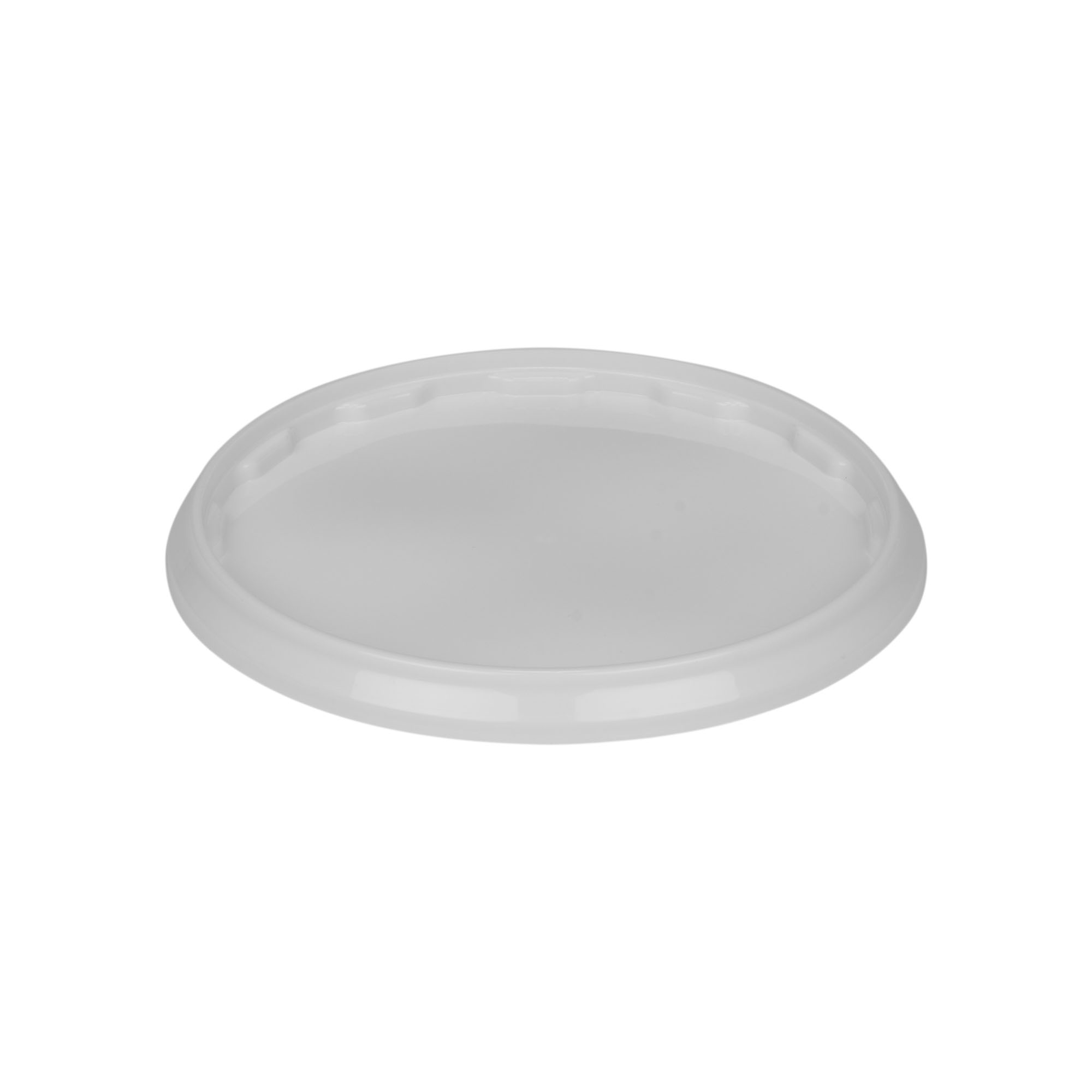 Lid for 1 l bucket, PP plastic, white