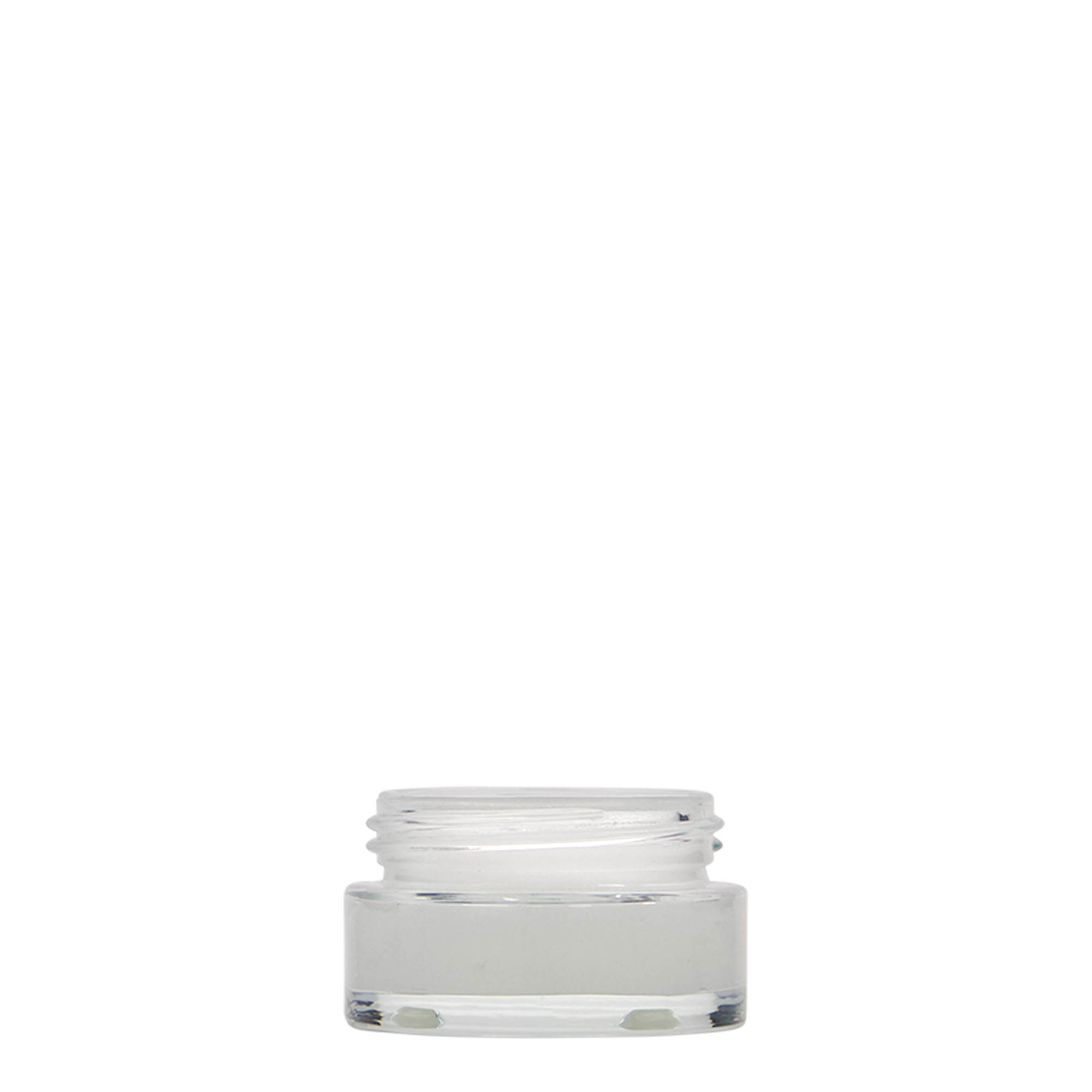 15 ml jar 'Clear Edition', glass, opening: screw cap 15 ml jar 'Clear Edition', glass, opening: screw cap
