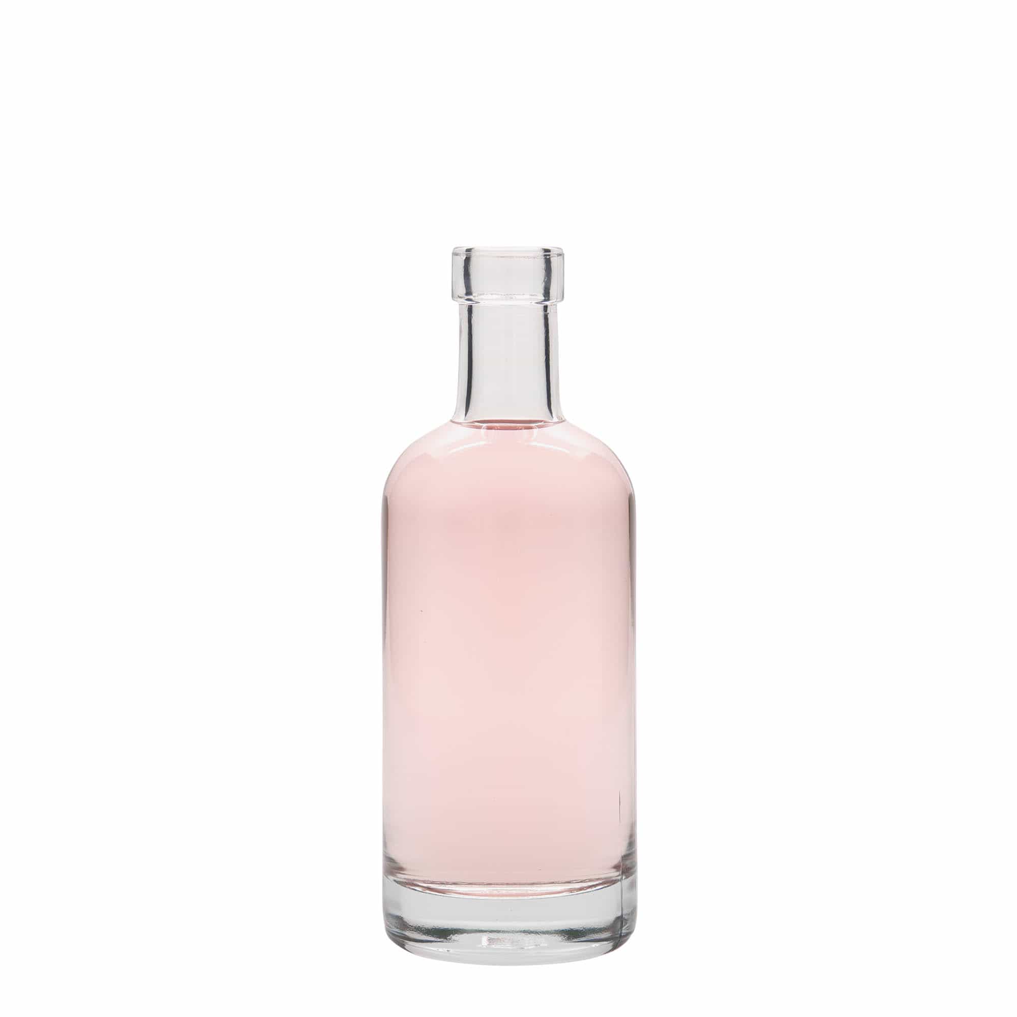 250 ml glass bottle ‘Linea Uno’, opening: cork