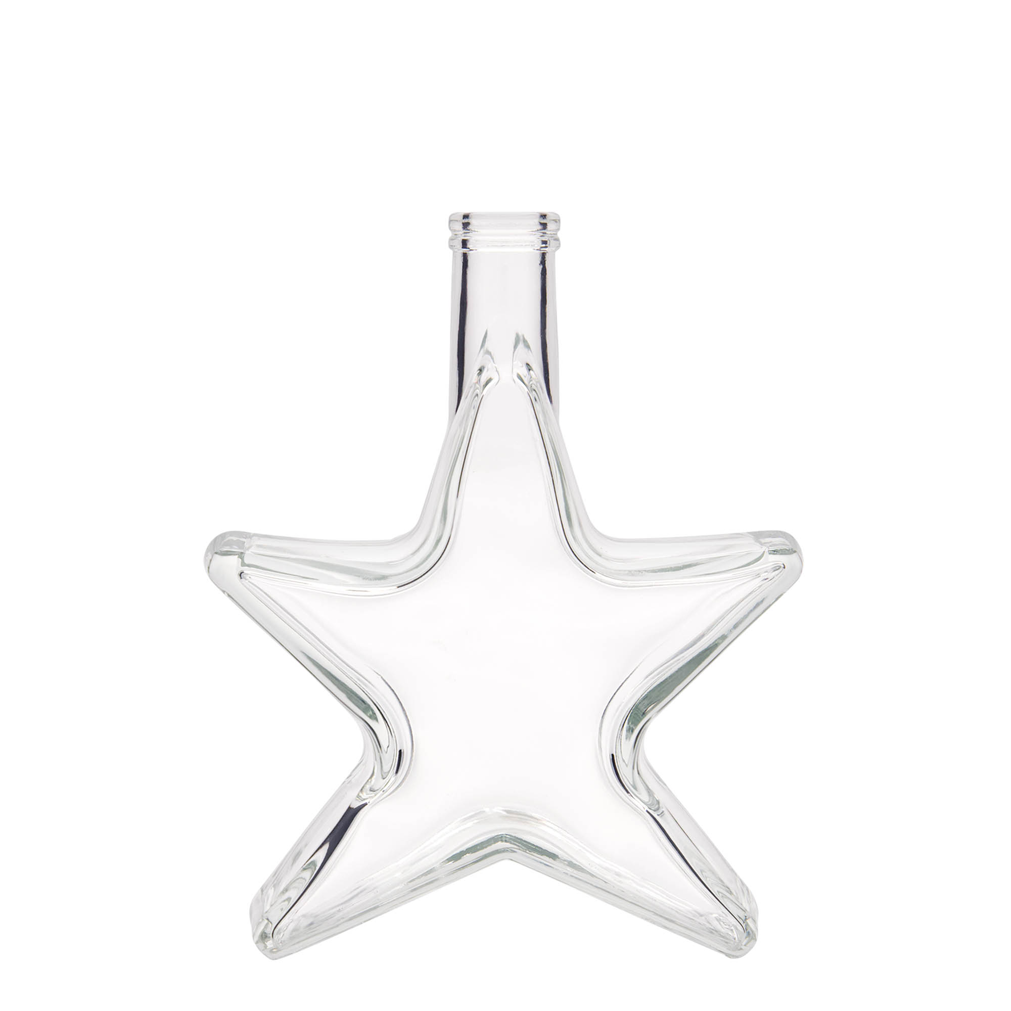 350 ml glass bottle ‘Star’, opening: cork