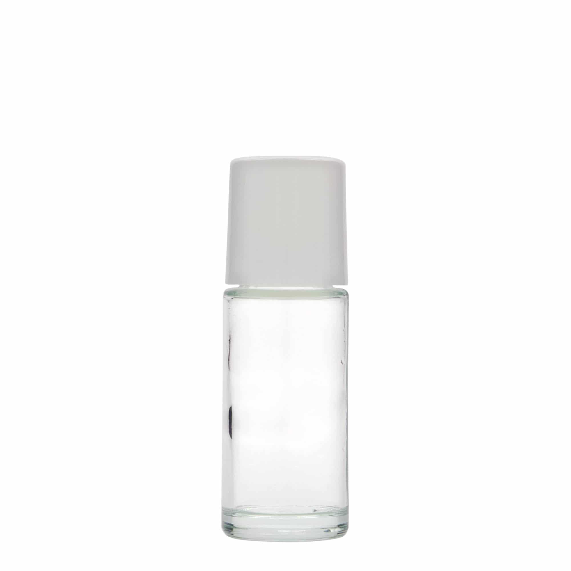 50 ml roll-on bottle, glass, opening: screw cap