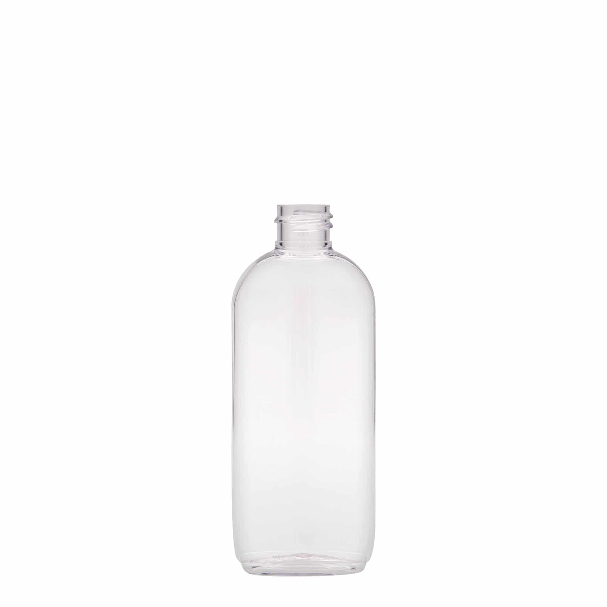 100 ml PET bottle 'Iris', oval, plastic, closure: GPI 20/410