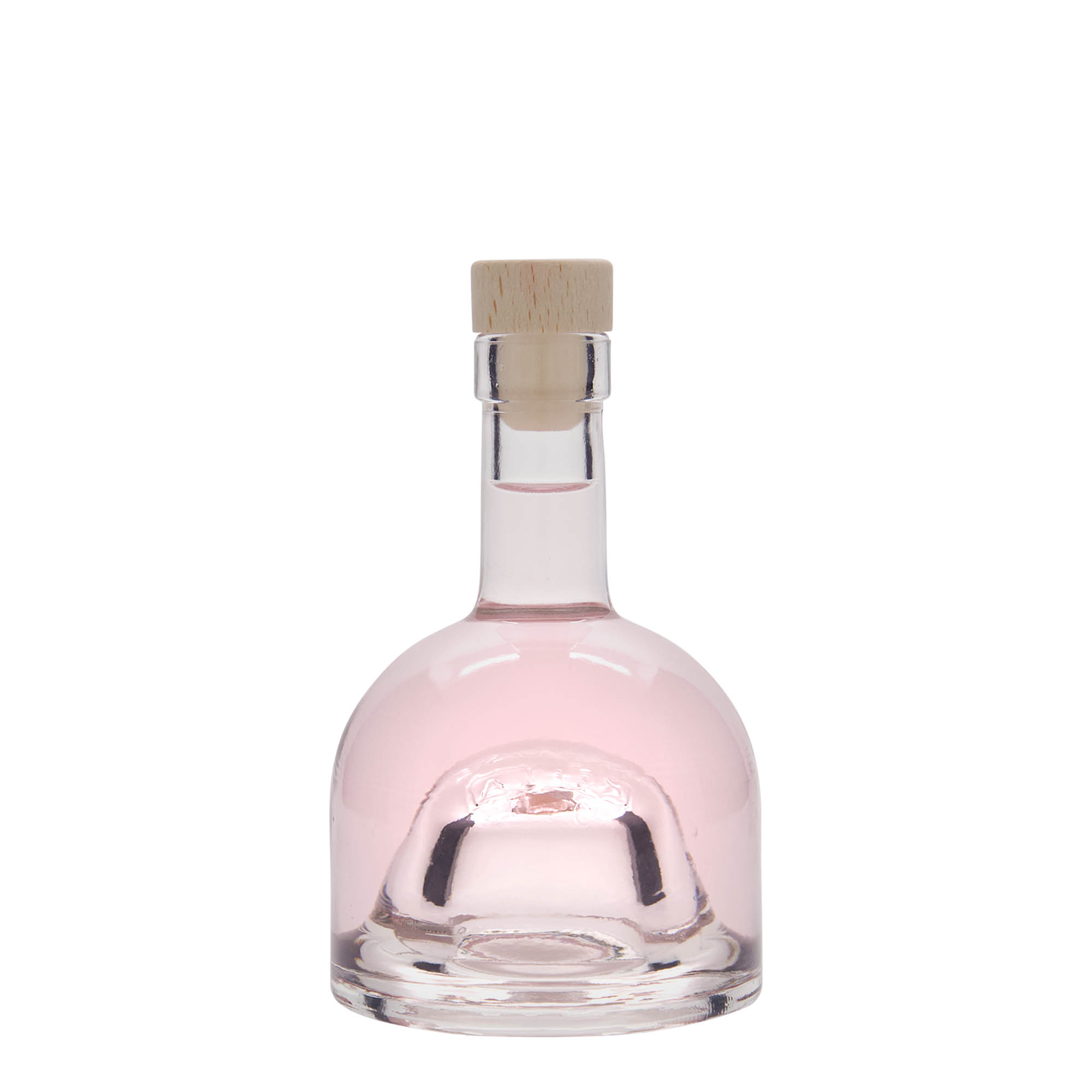 200 ml glass bottle 'Kato', opening: cork