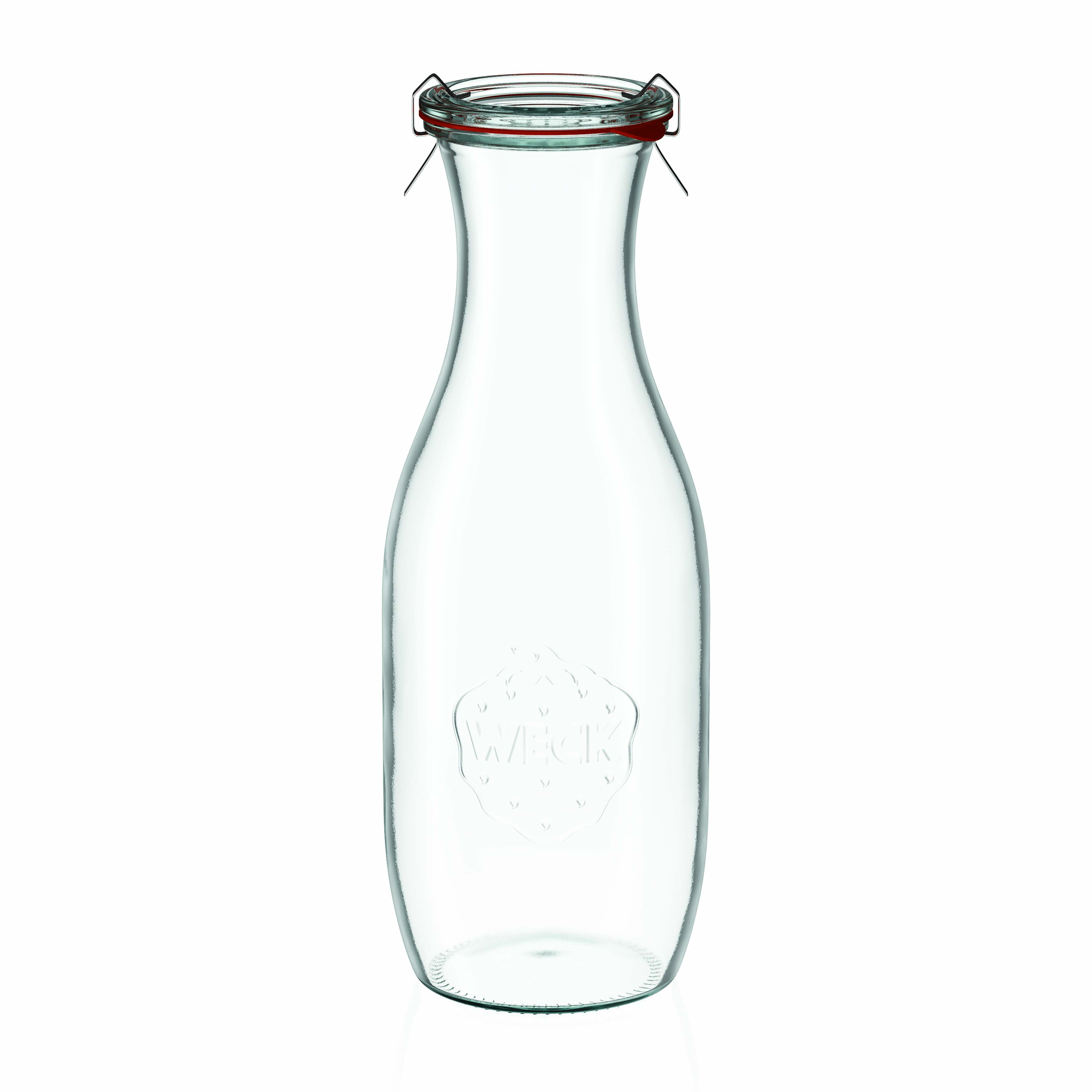 1,000 ml WECK juice bottle #, opening: round rim 1,000 ml WECK juice bottle #, opening: round rim