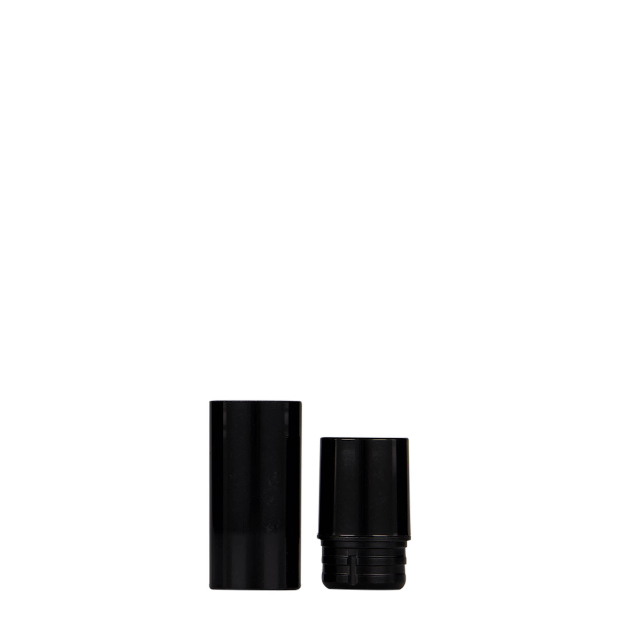 5 ml airless dispenser 'Nano', black PP plastic