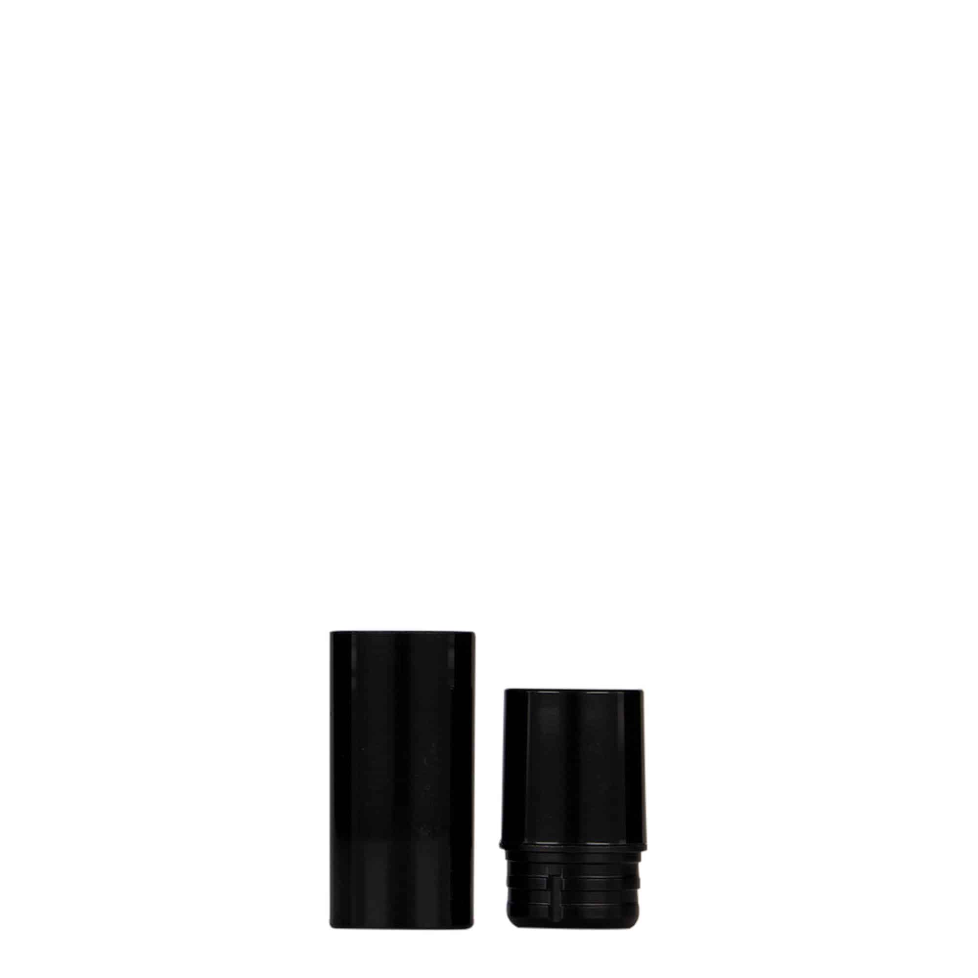 5 ml airless dispenser 'Nano', black PP plastic 5 ml airless dispenser 'Nano', black PP plastic