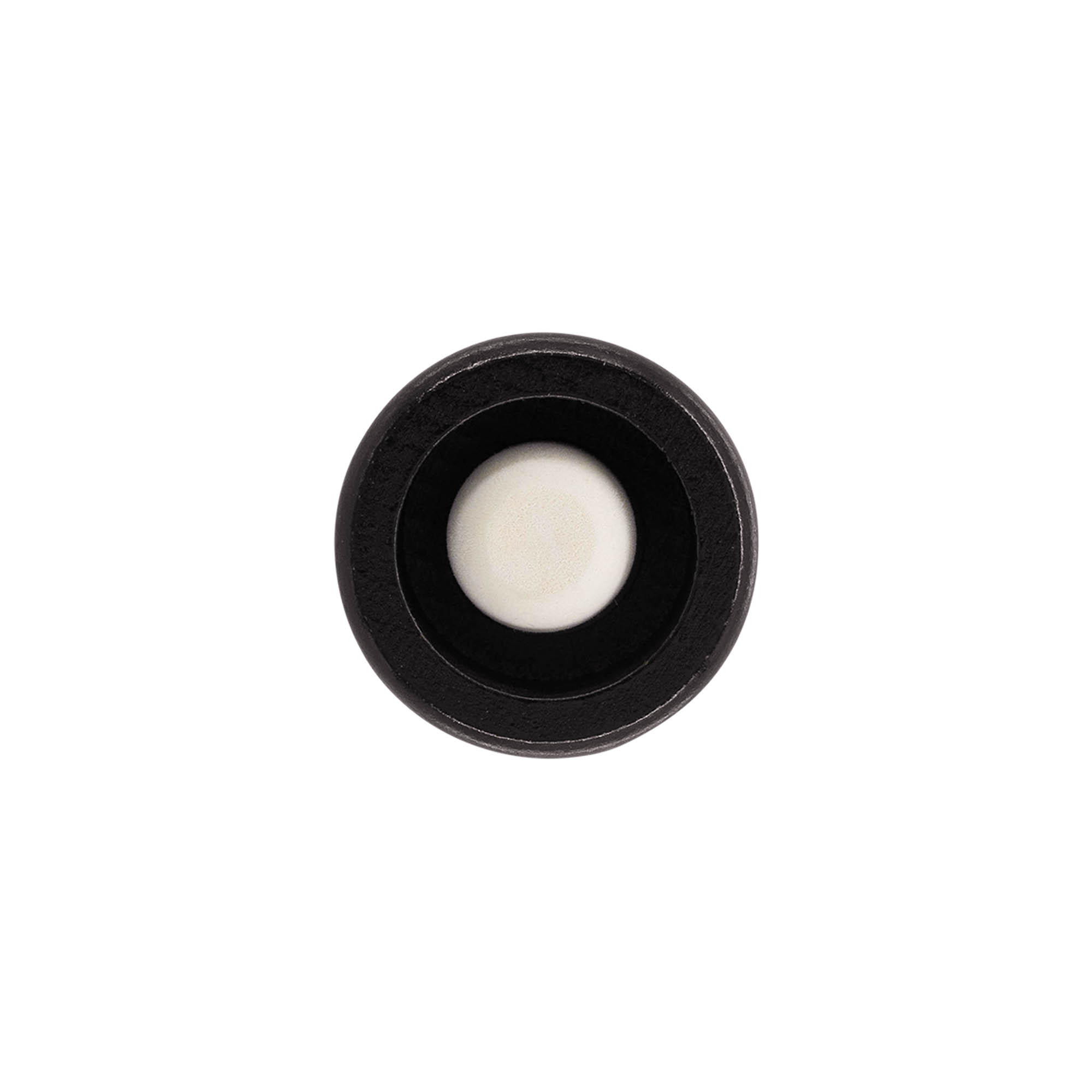 Handle cork 19 mm "Melon", wood/PE, black, for opening: cork
