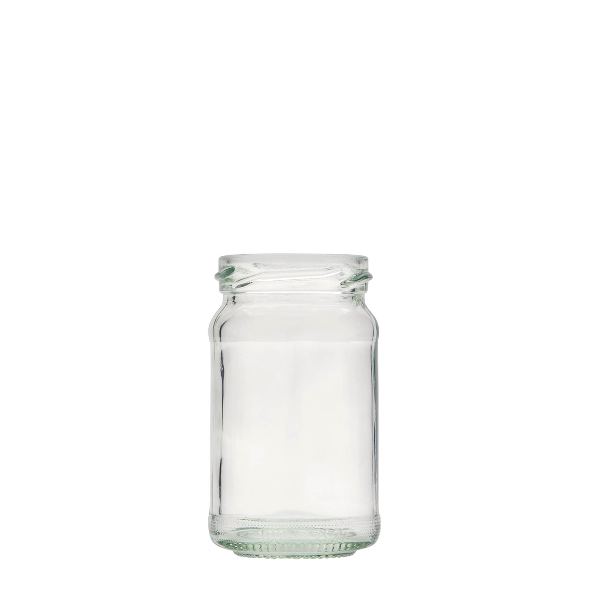 107 ml tall round glass, opening: Twist-off (TO 48)
