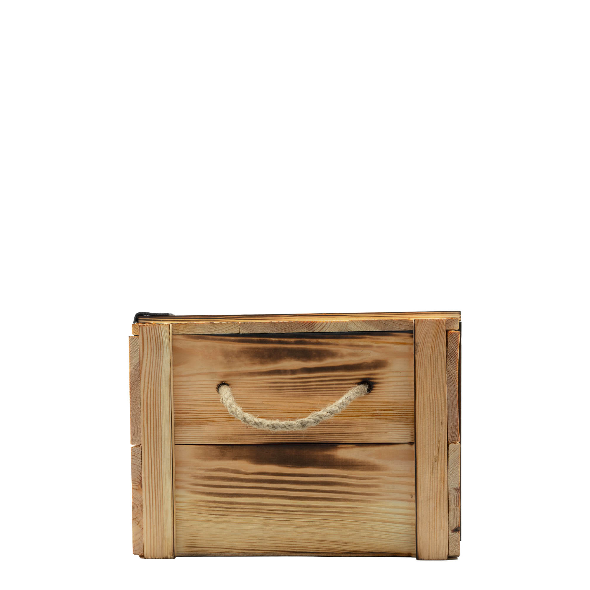 Wine box for 6 bottles, rectangular, wood, beige Wine box for 6 bottles, rectangular, wood, beige