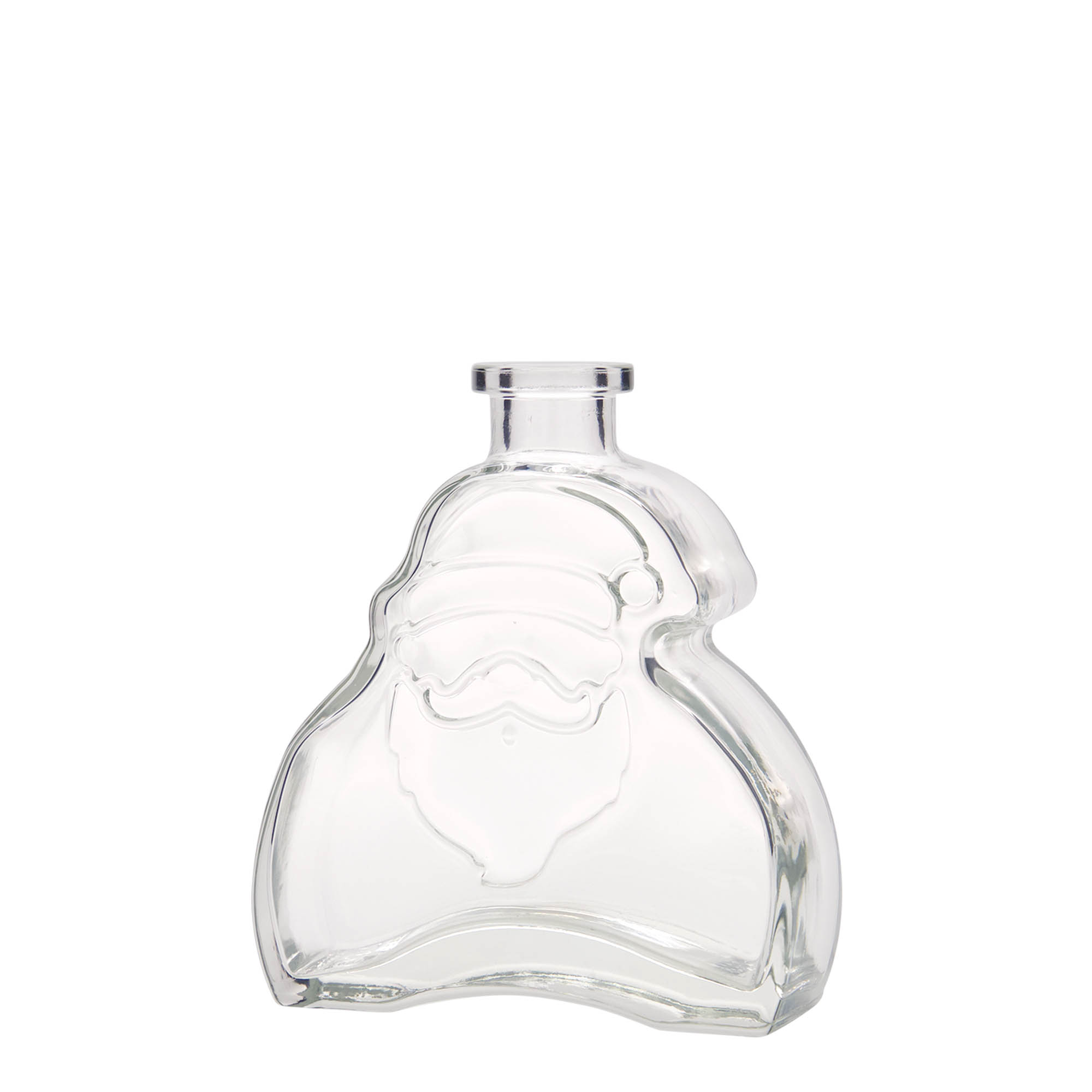 200 ml glass bottle 'Santa Claus', opening: cork 200 ml glass bottle 'Santa Claus', opening: cork