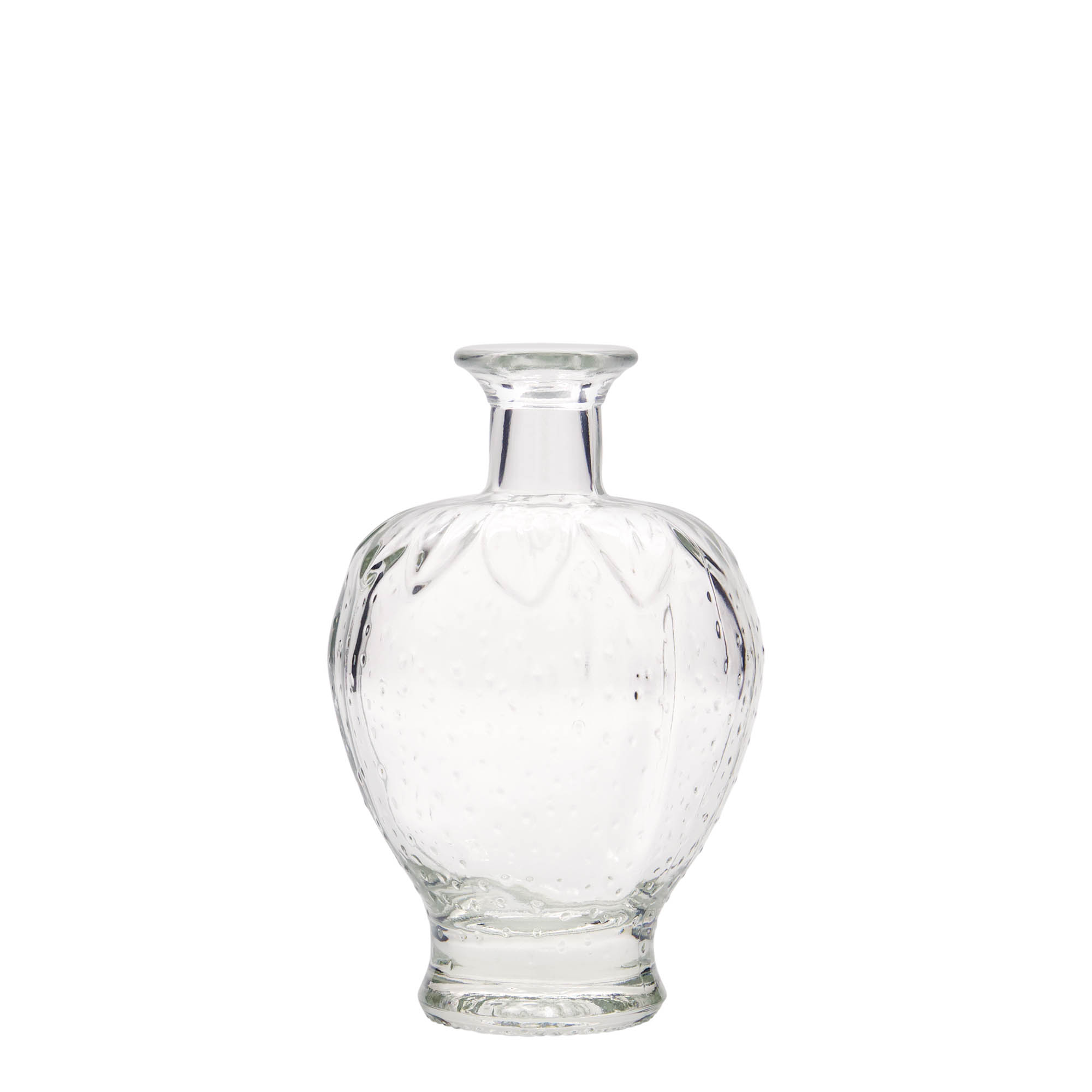 200 ml glass bottle 'Strawberry', opening: cork 200 ml glass bottle 'Strawberry', opening: cork