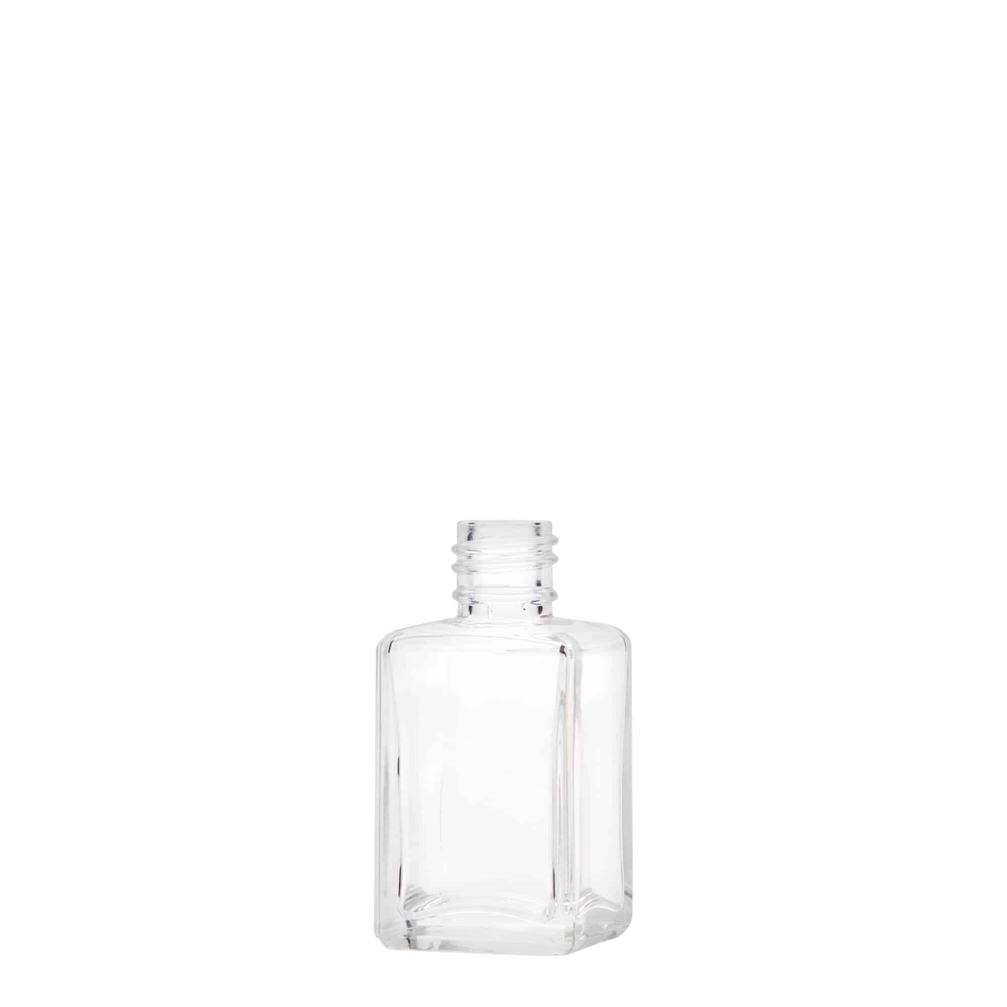 30 ml glass bottle 'Tamme', square, opening: PP 18