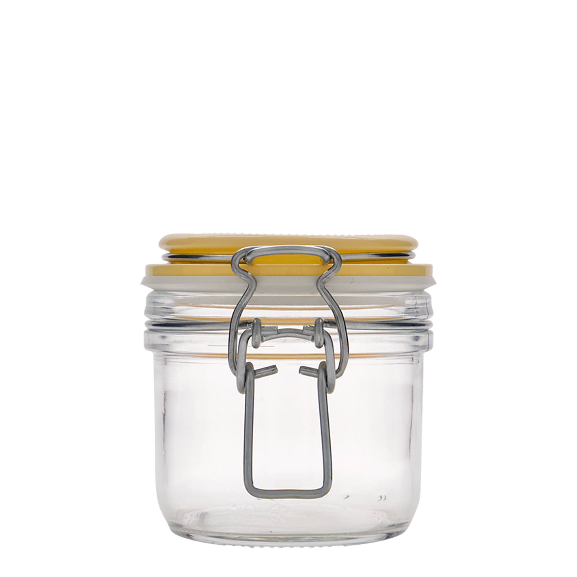 200 ml wire bail jar 'Fido', yellow, opening: wire bail closure 200 ml wire bail jar 'Fido', yellow, opening: wire bail closure