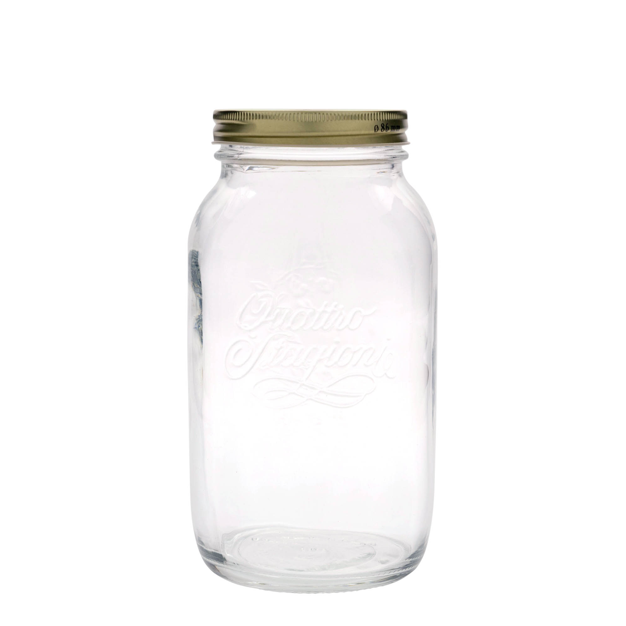 1,500 ml glass ‘Quattro Stagioni’, opening: screw cap