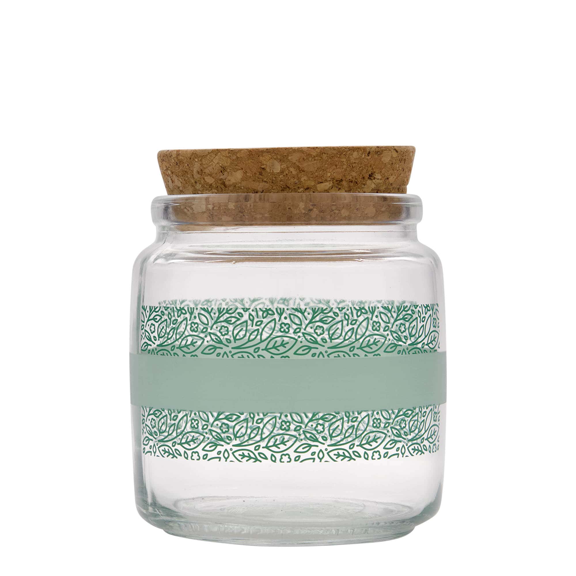 750 ml cork glass 'Giara', design: Naturalmente verde, opening: cork